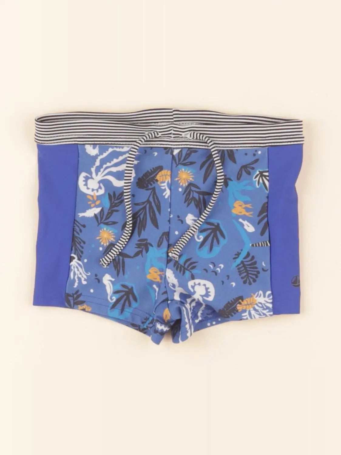 Petit Bateau - maillot de bain bleu - 24 mois