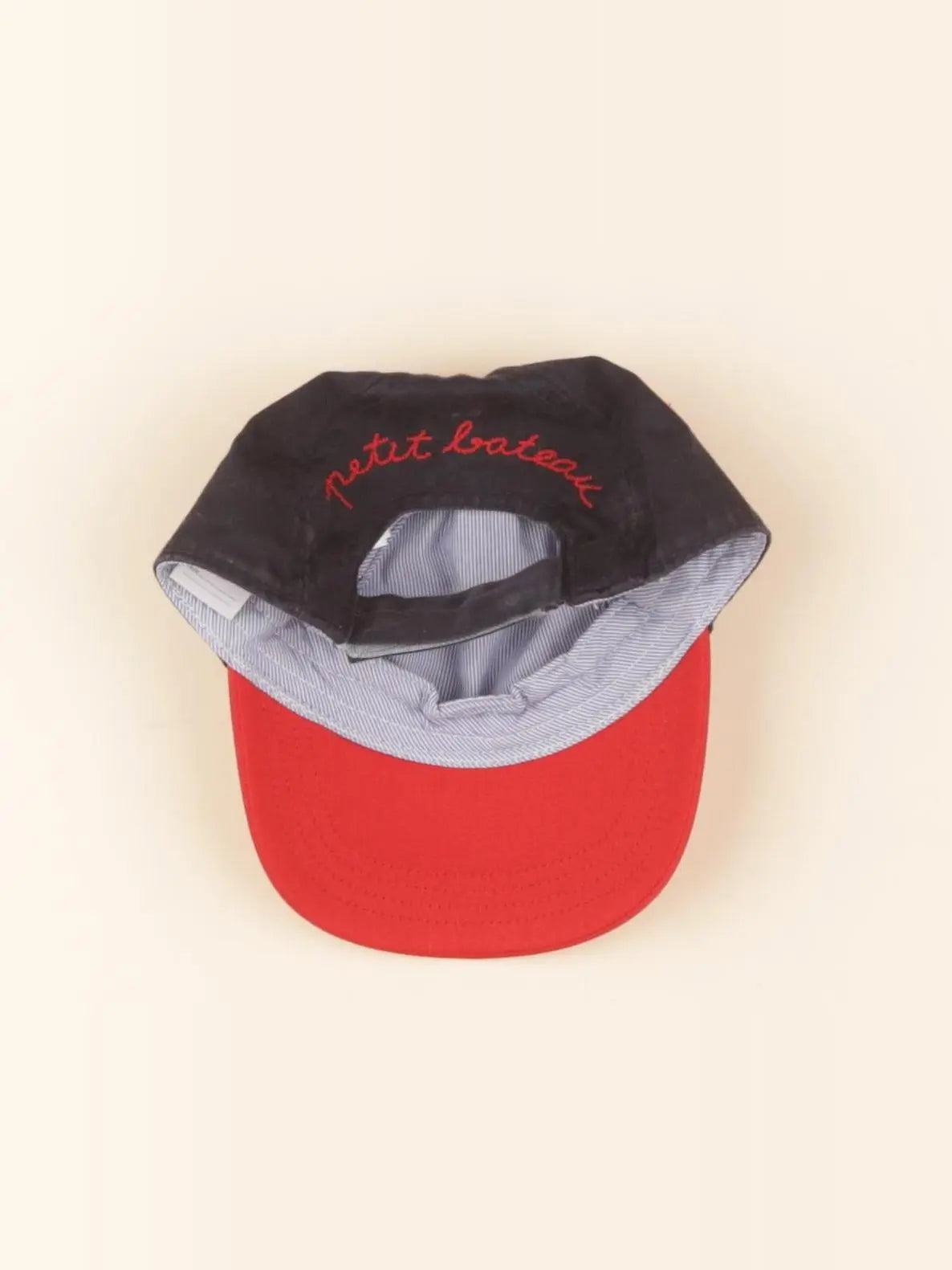 Petit Bateau - casquette bleu - 12/18 mois