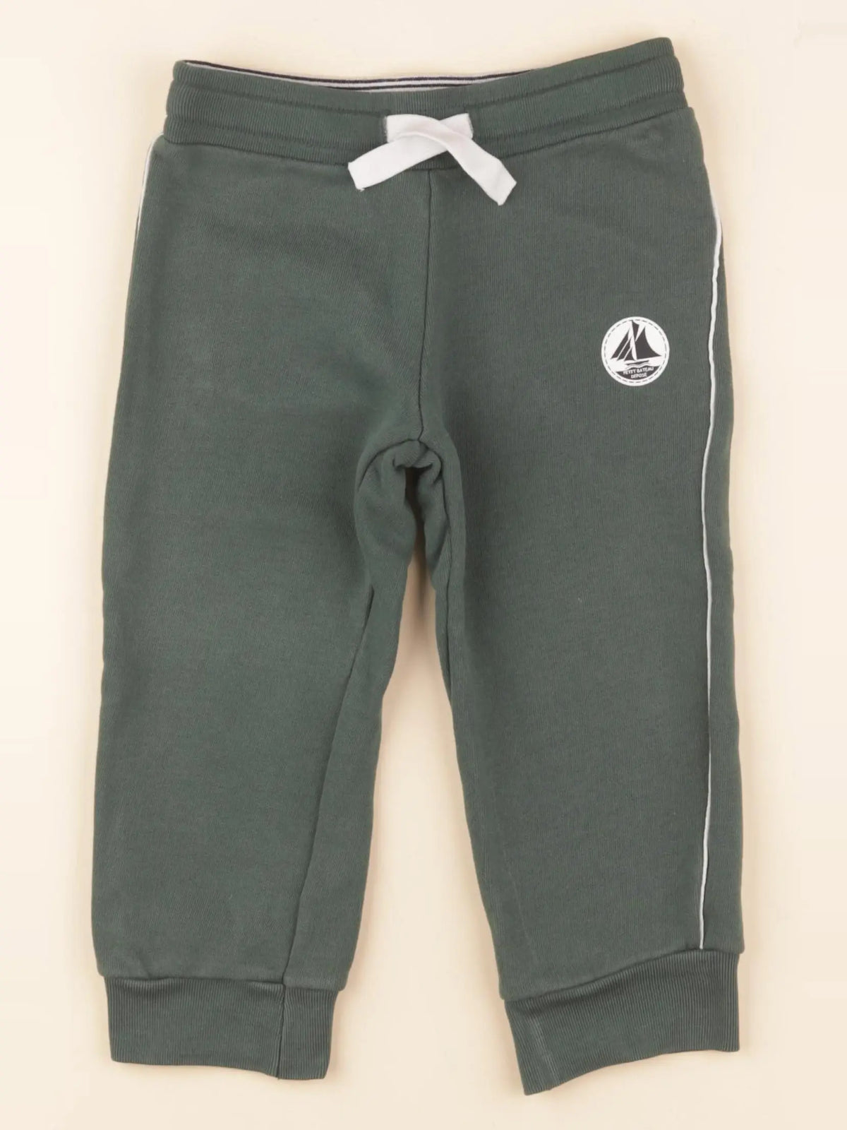 Petit Bateau - jogging vert - 3 ans