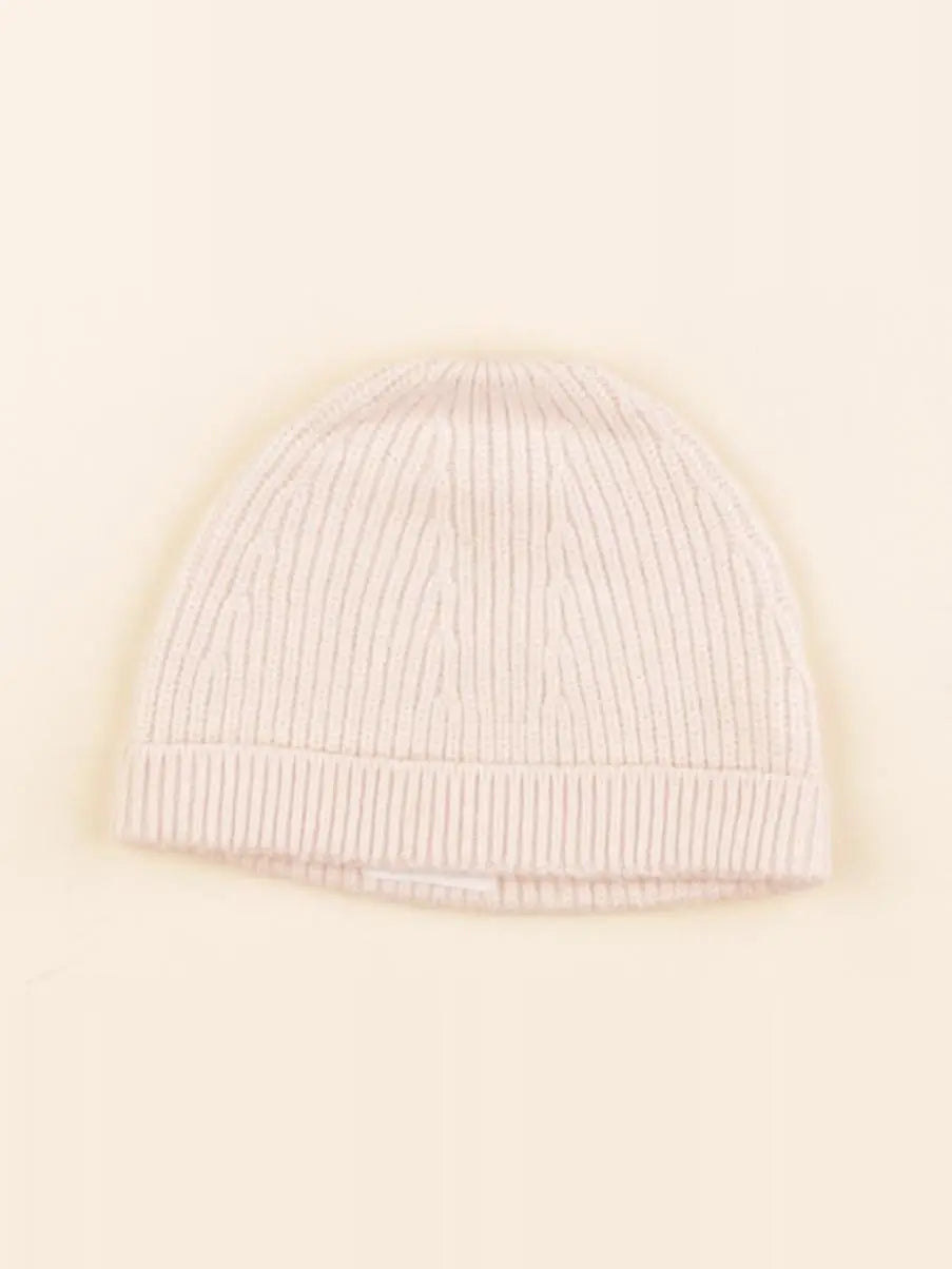 Vertbaudet - bonnet de naissance rose - 0/1 mois