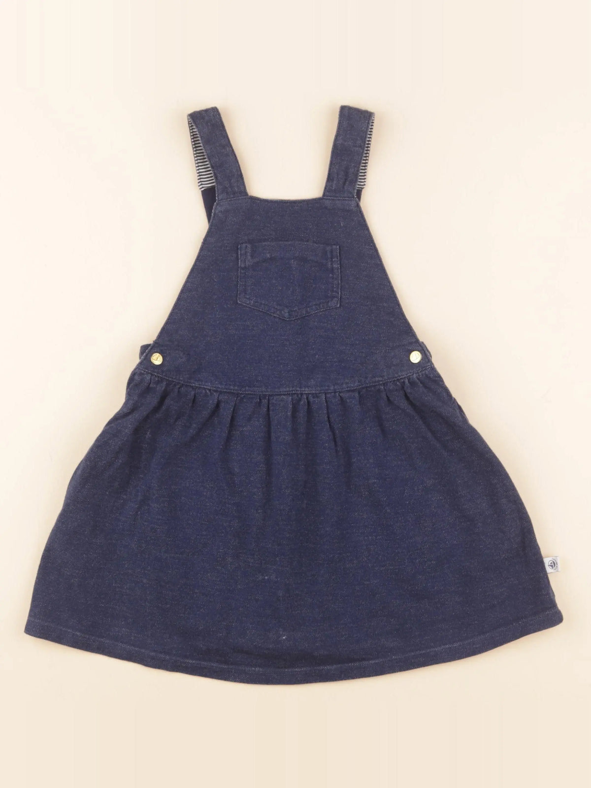 Petit Bateau - robe bleu - 4 ans