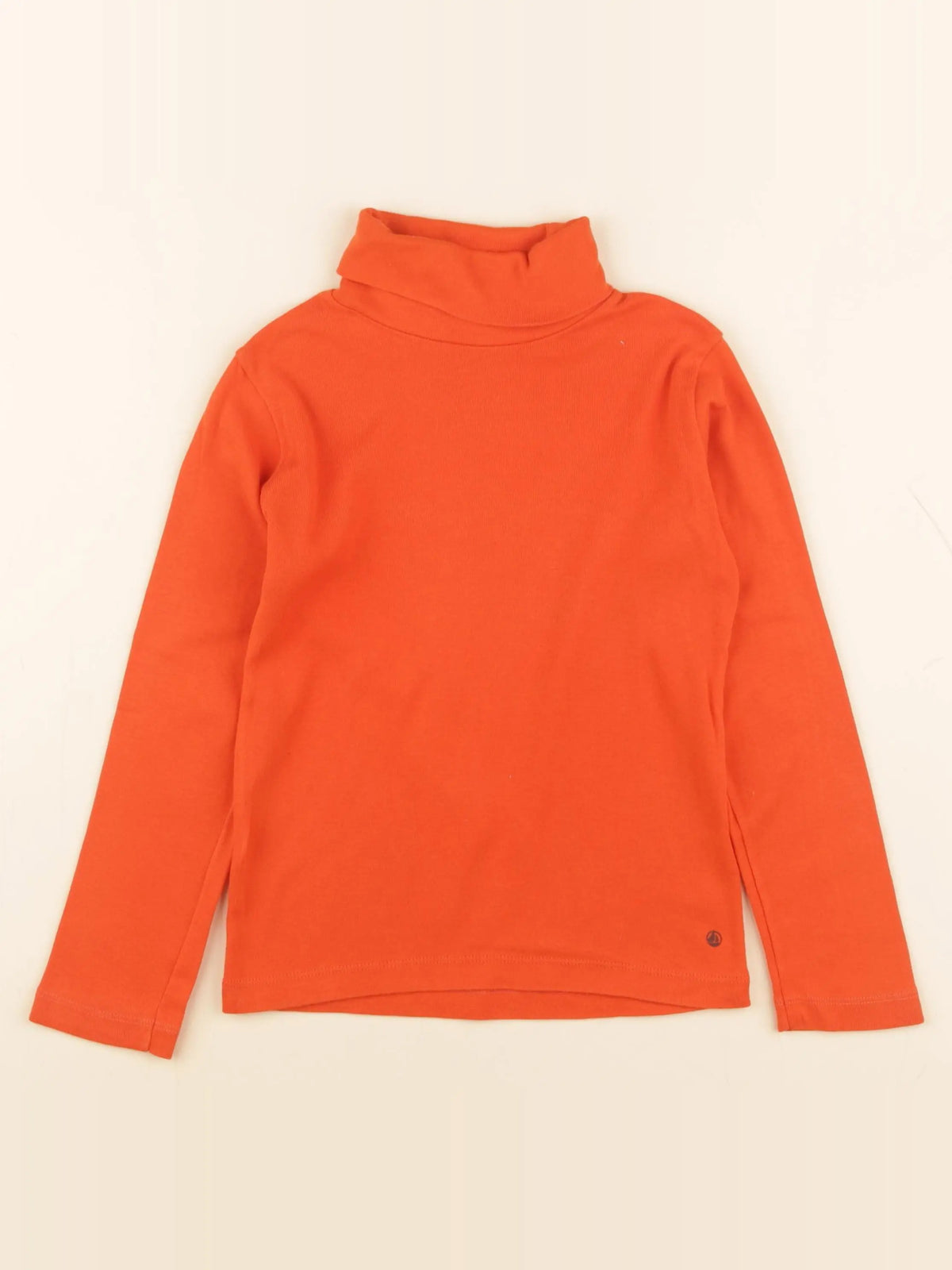 Petit Bateau - sous-pull orange - 6 ans