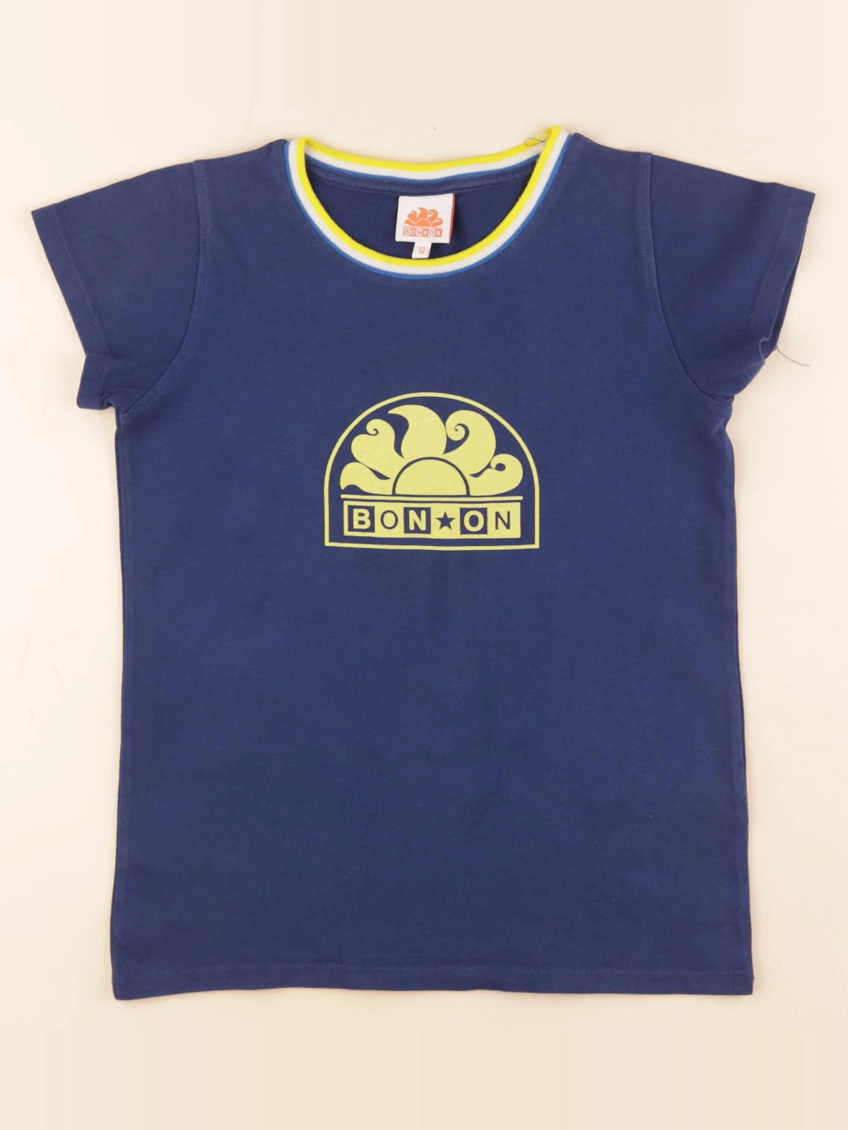 Bonton - tee-shirt bleu - 12 ans
