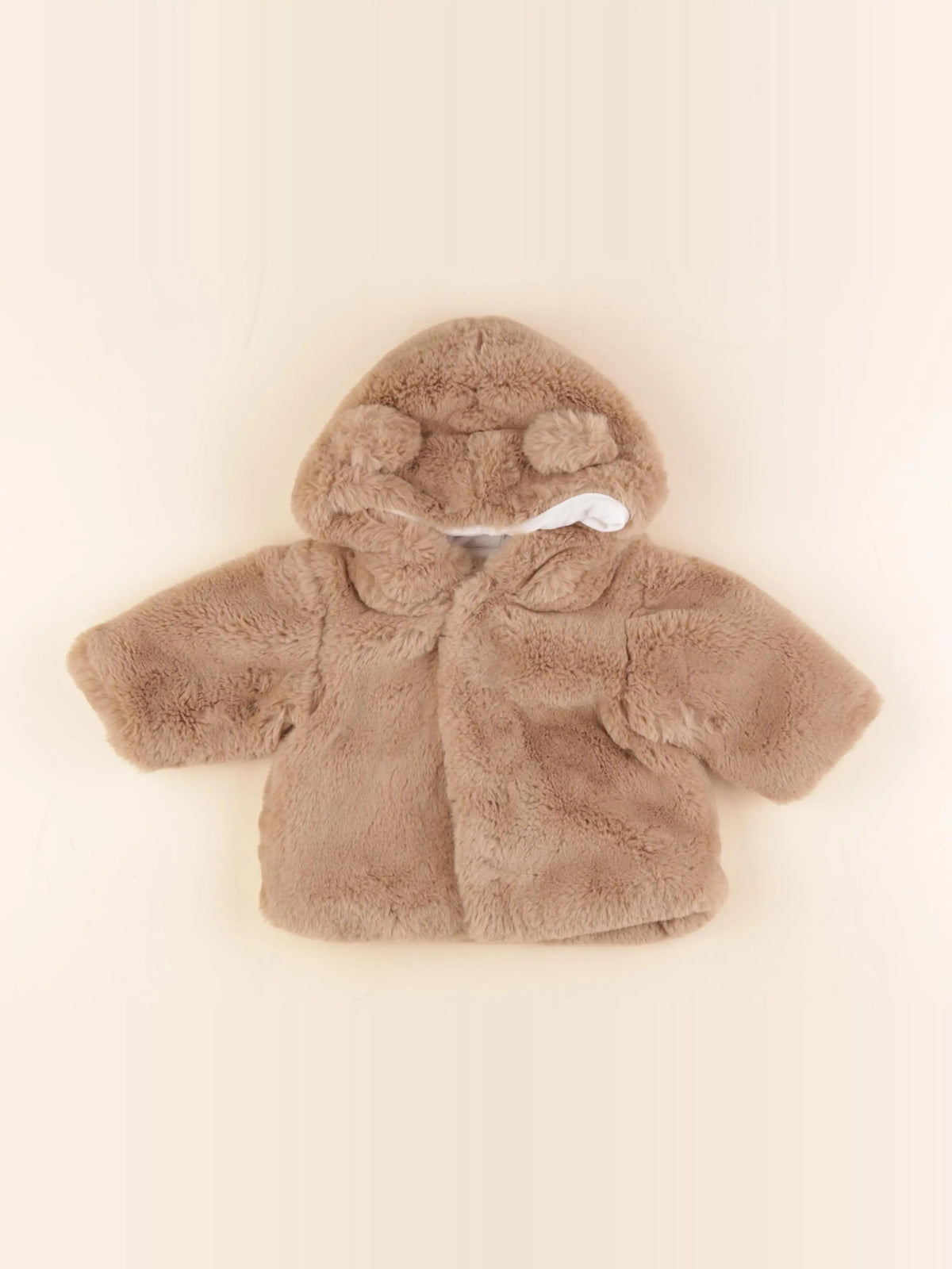Jacadi - veste doublé beige - 3 mois
