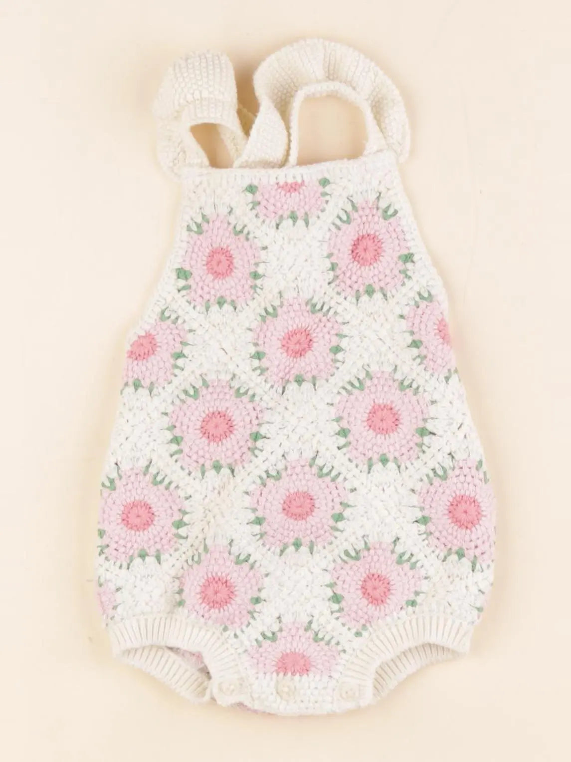 Zara - combinaison beige, rose - 6/9 mois