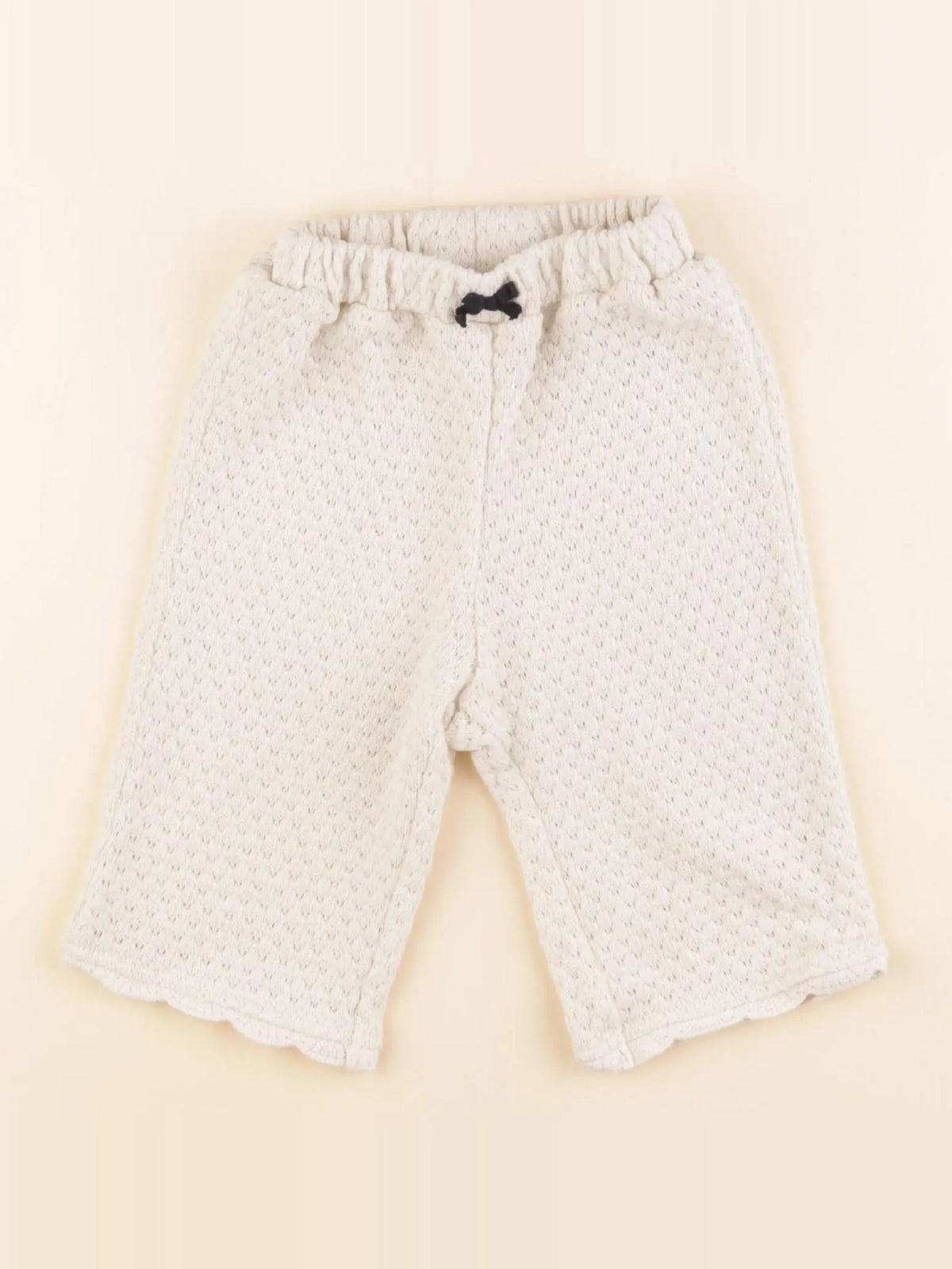 H&M - pantalon beige - 4/6 mois