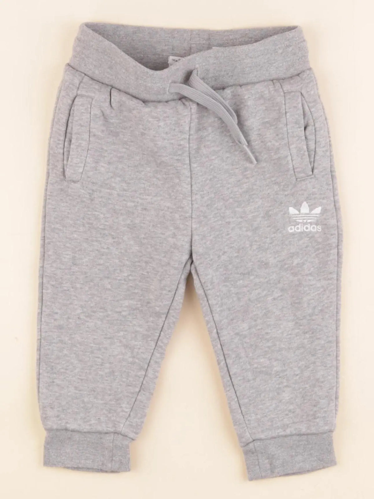 Adidas - jogging gris - 9/12 mois