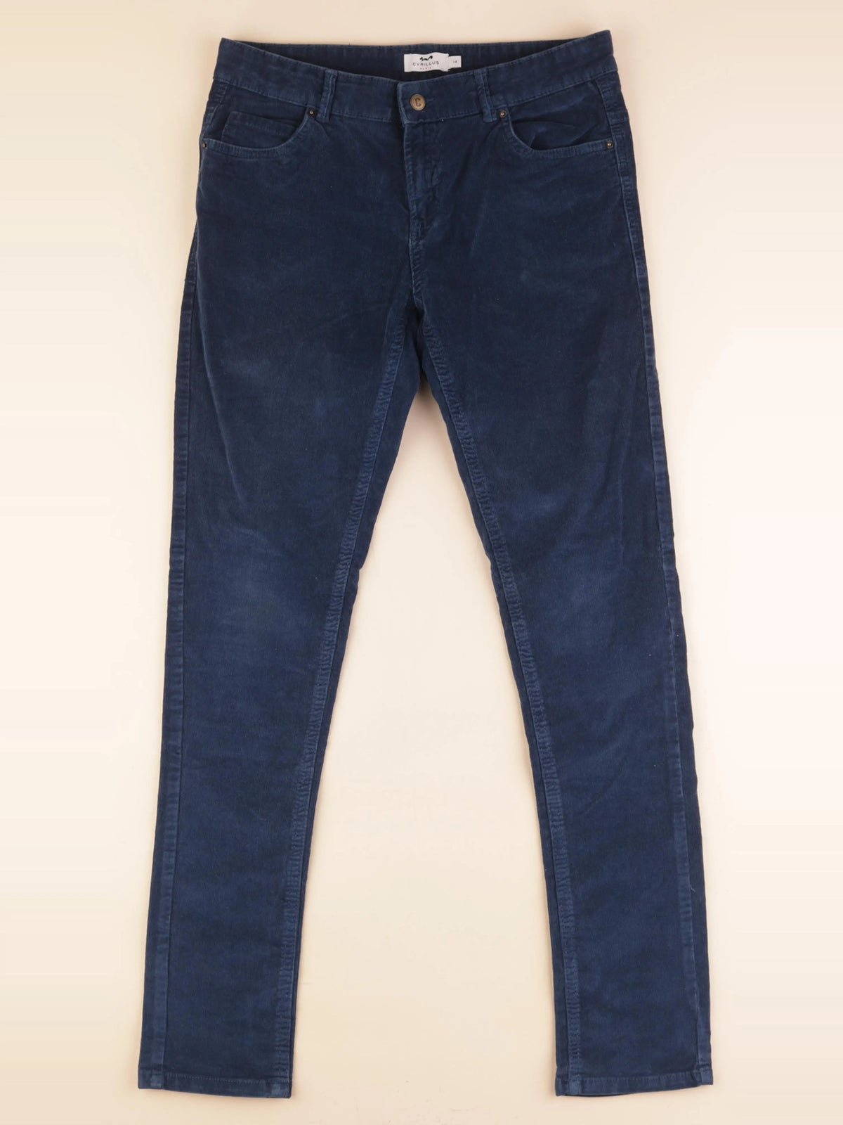 Cyrillus - pantalon bleu - 14 ans