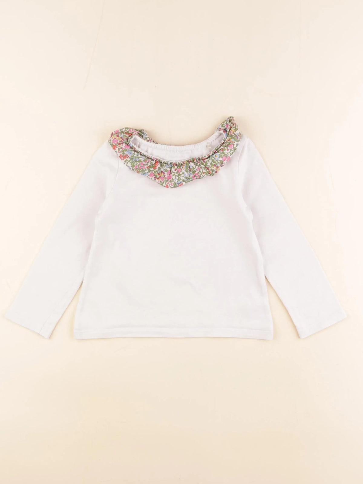 Cyrillus - tee-shirt blanc - 4 ans