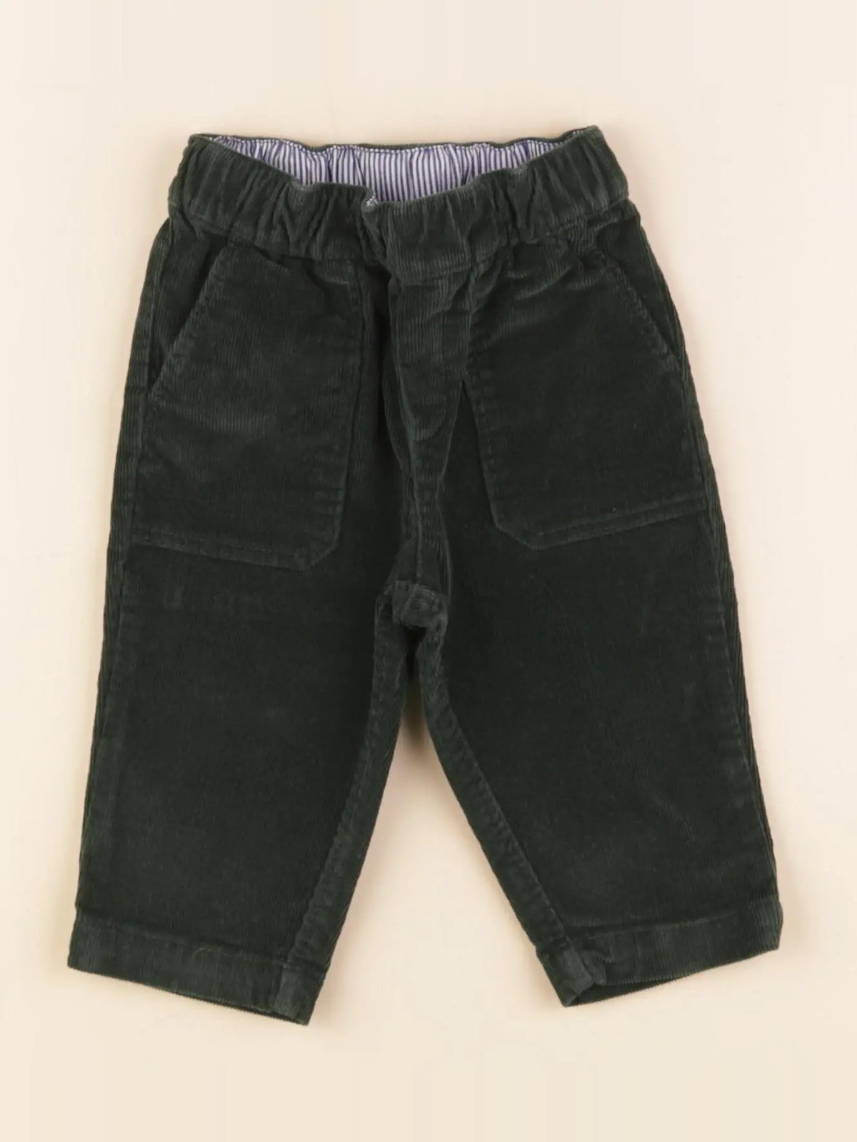 Jacadi - pantalon vert - 6 mois