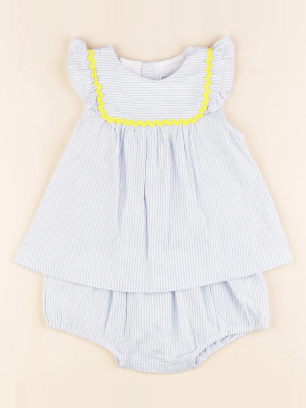 Jacadi - ensemble bleu - 18 mois