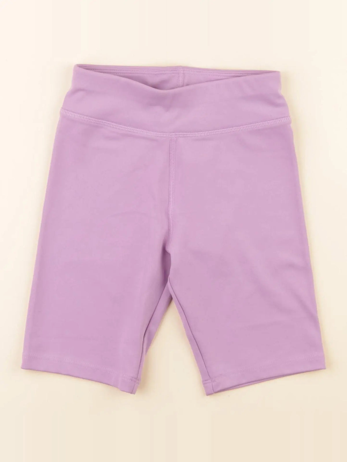 Vertbaudet - legging court violet - 6 ans
