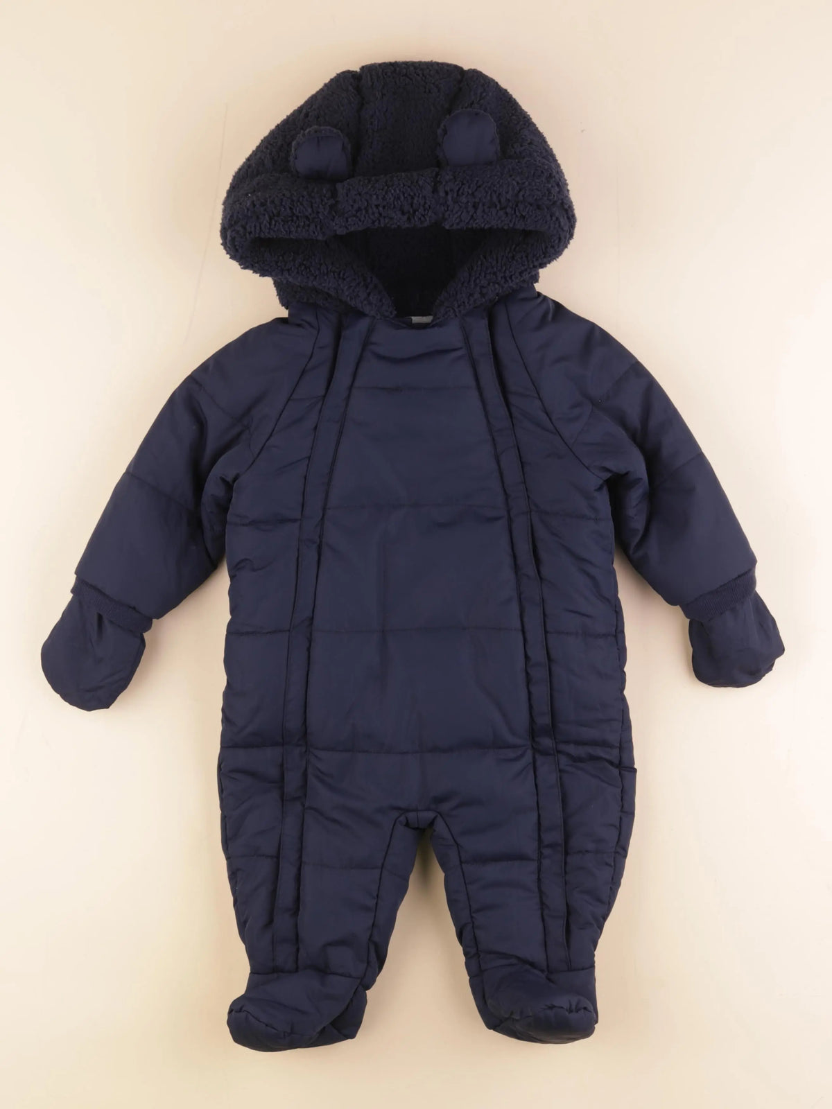 La Redoute - combi-pilote bleu - 9 mois
