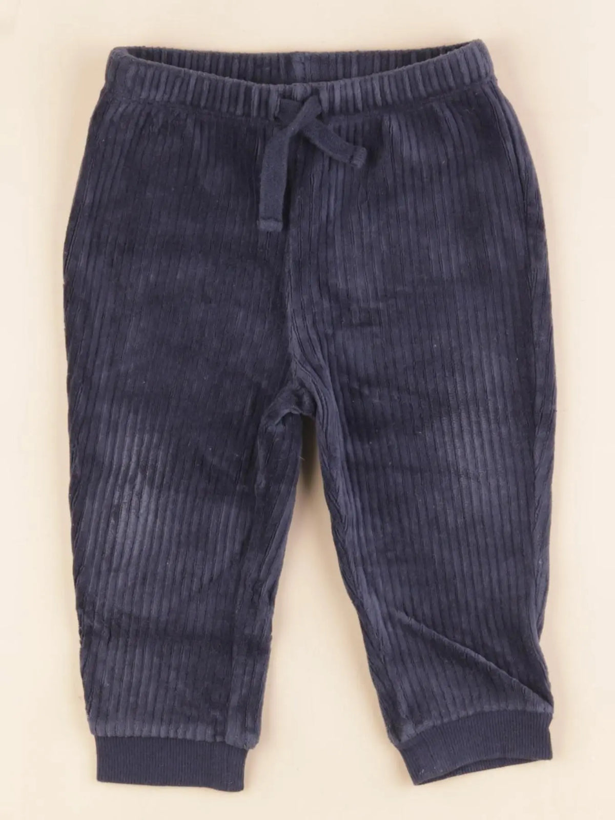 La Redoute - pantalon bleu - 12 mois