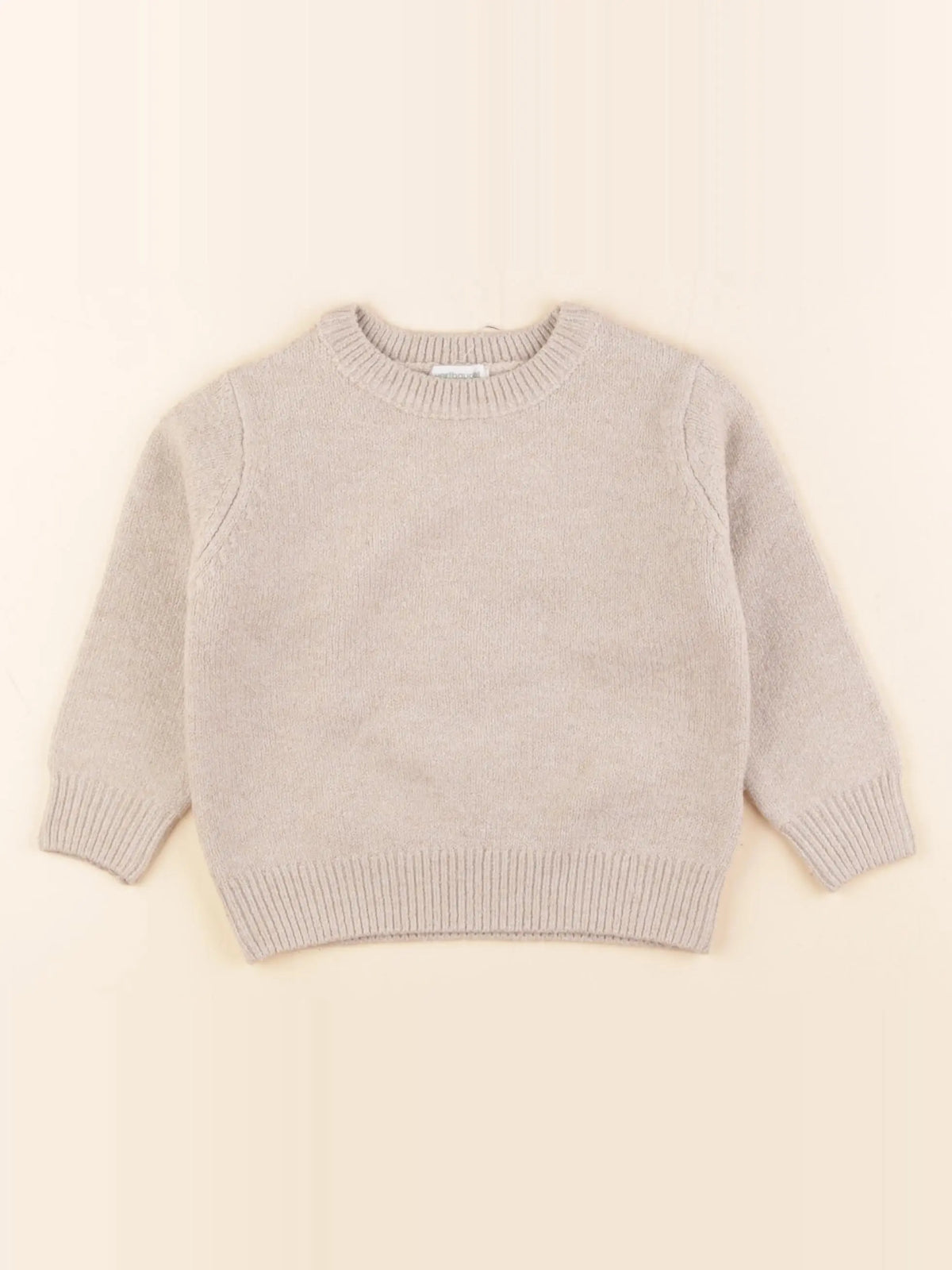 Vertbaudet - pull marron - 2 ans