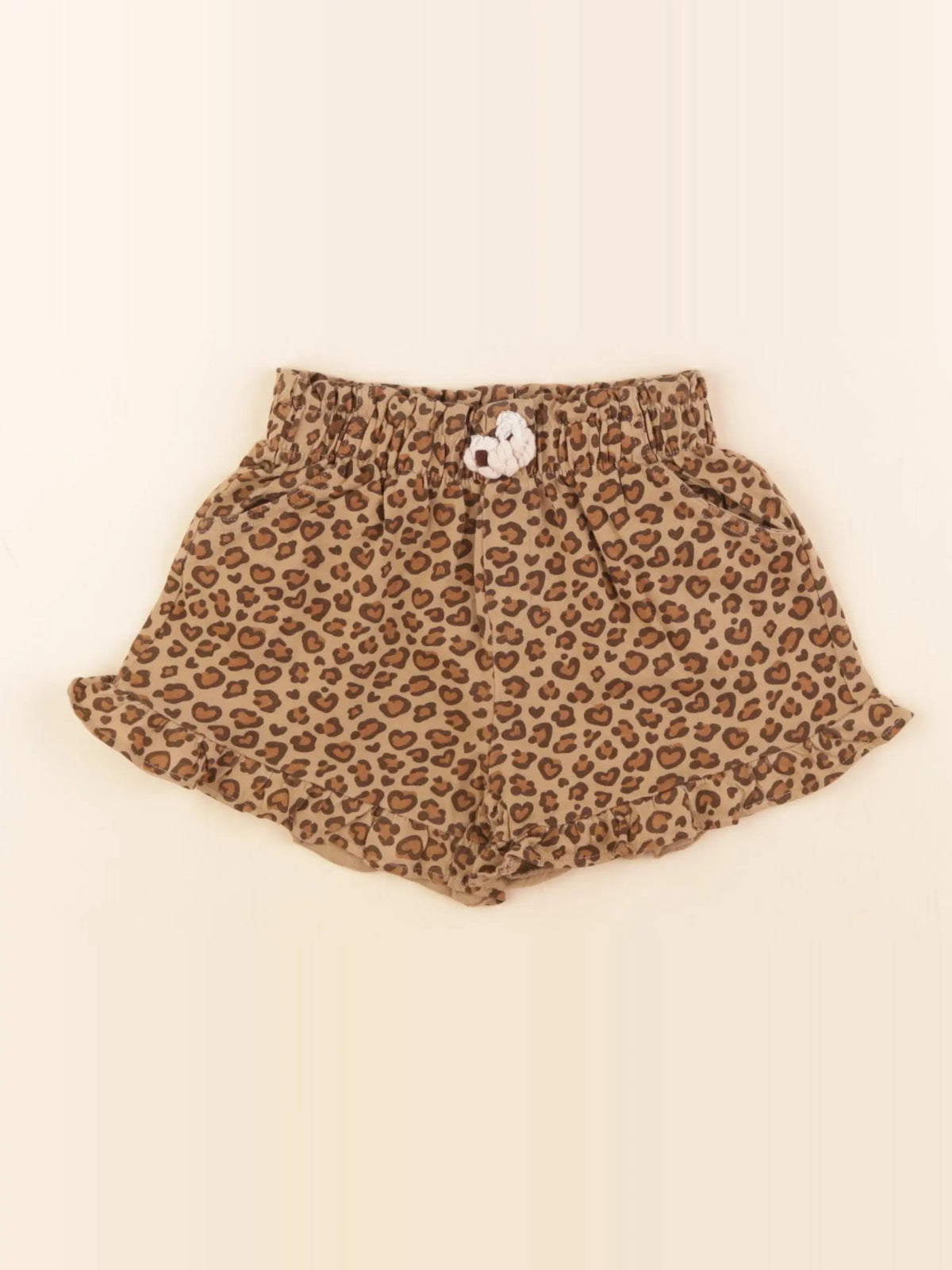 Vertbaudet - short marron - 6 ans