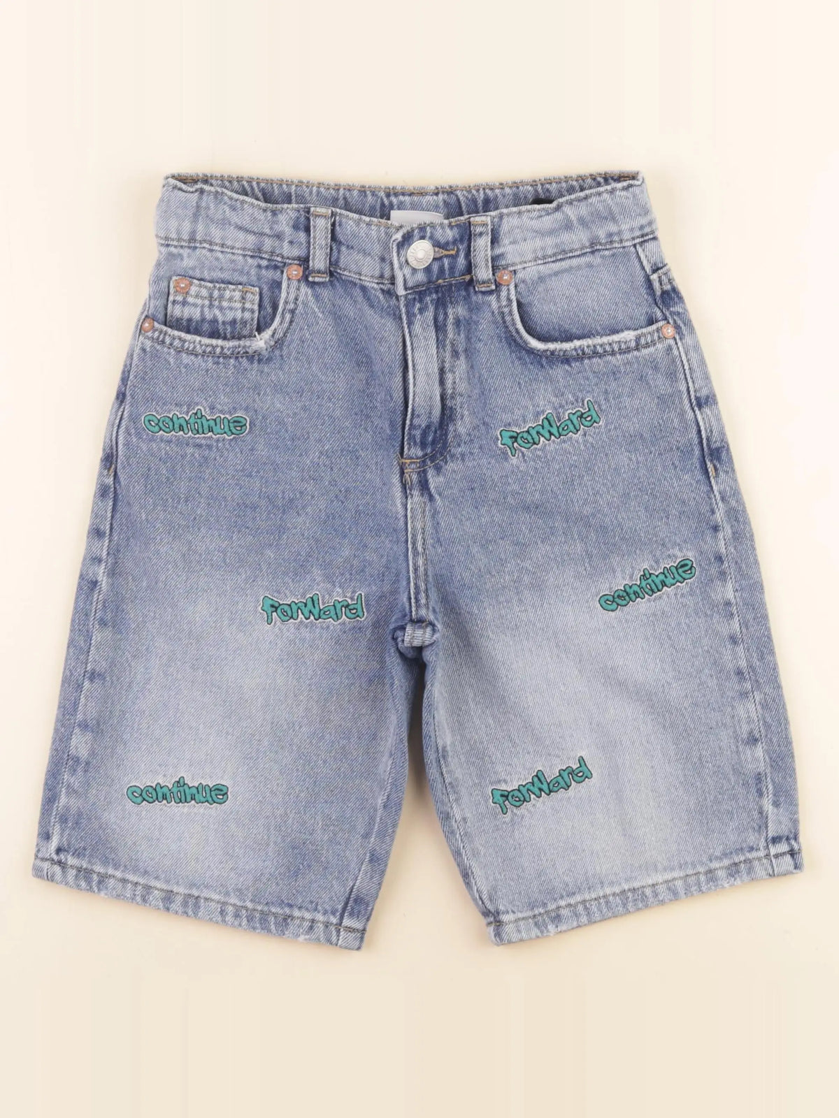 Zara - short bleu - 9 ans