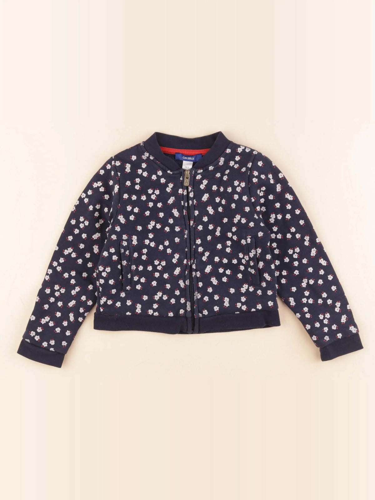 Okaidi - sweat bleu - 3 ans