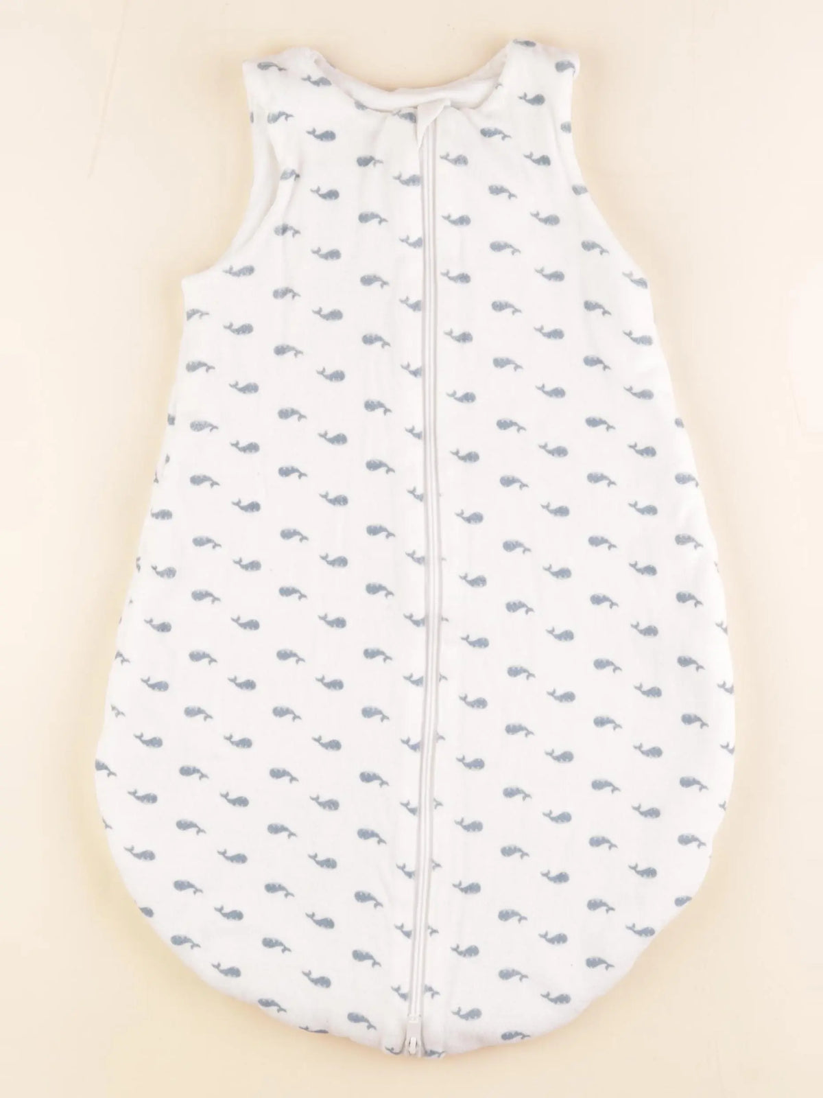 Petit Bateau - gigoteuse bleu, blanc - 0/6 mois