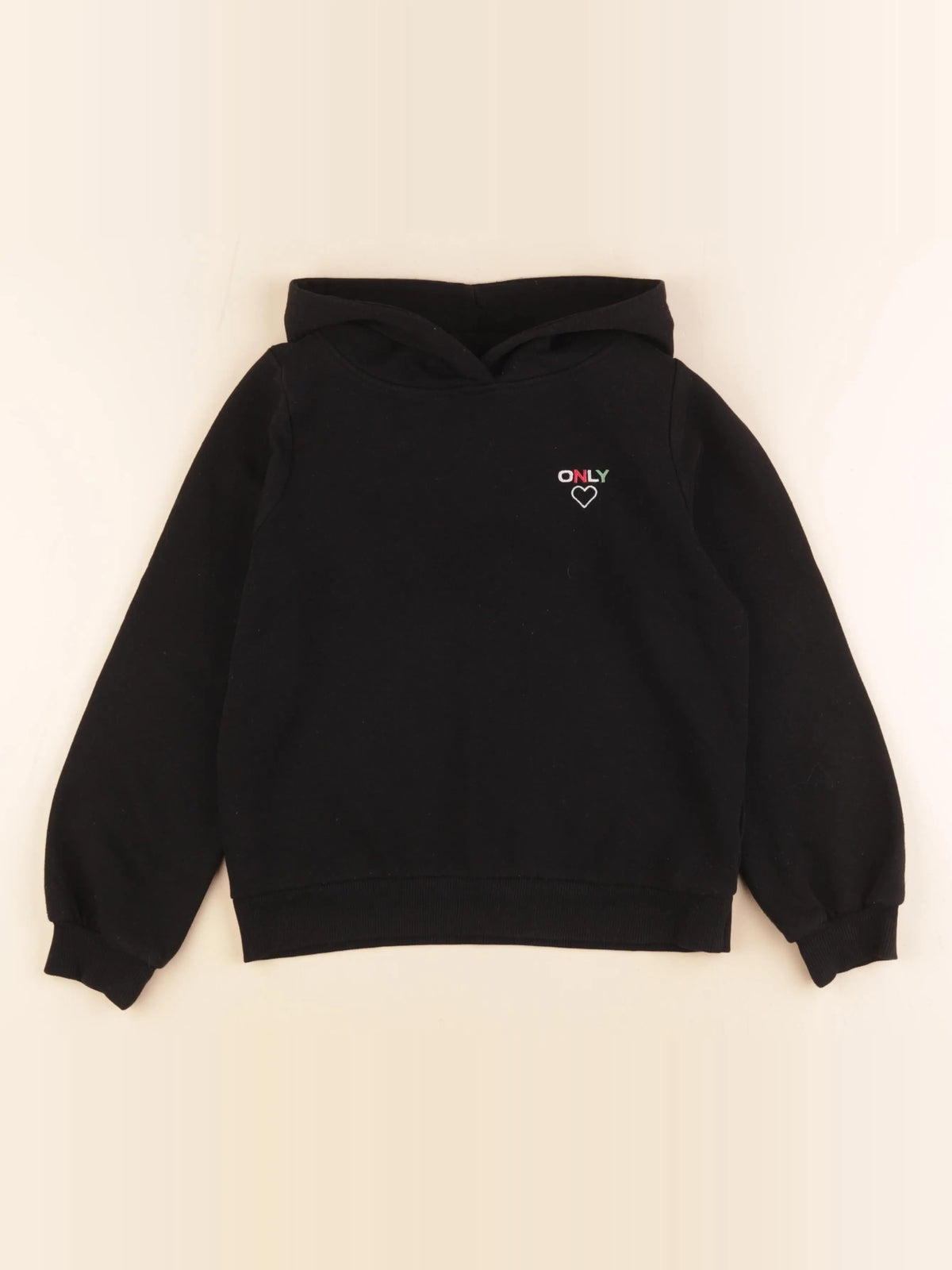 Kids Only - sweat noir - 7/8 ans