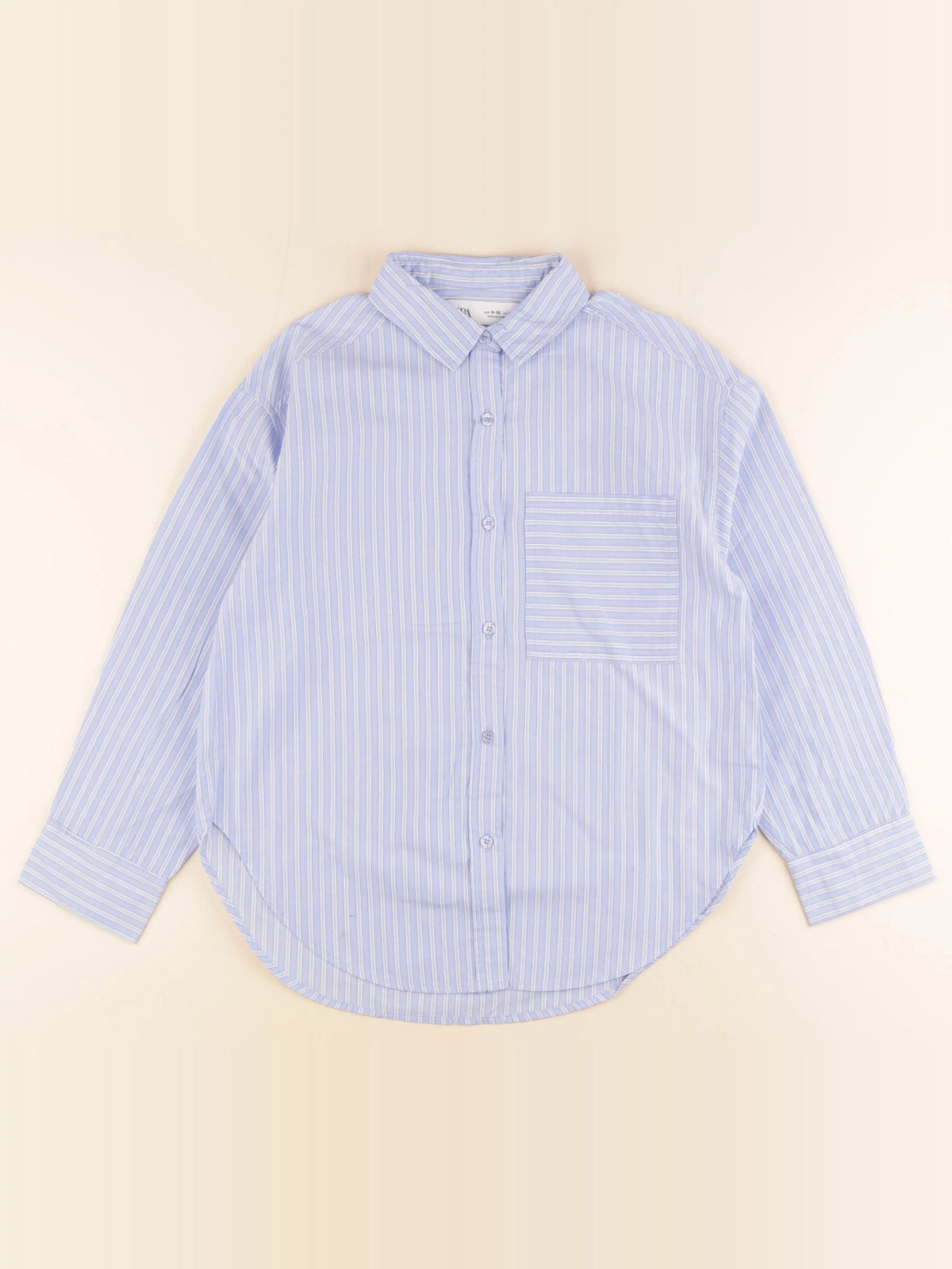 Zara - polo bleu - 9/10 ans