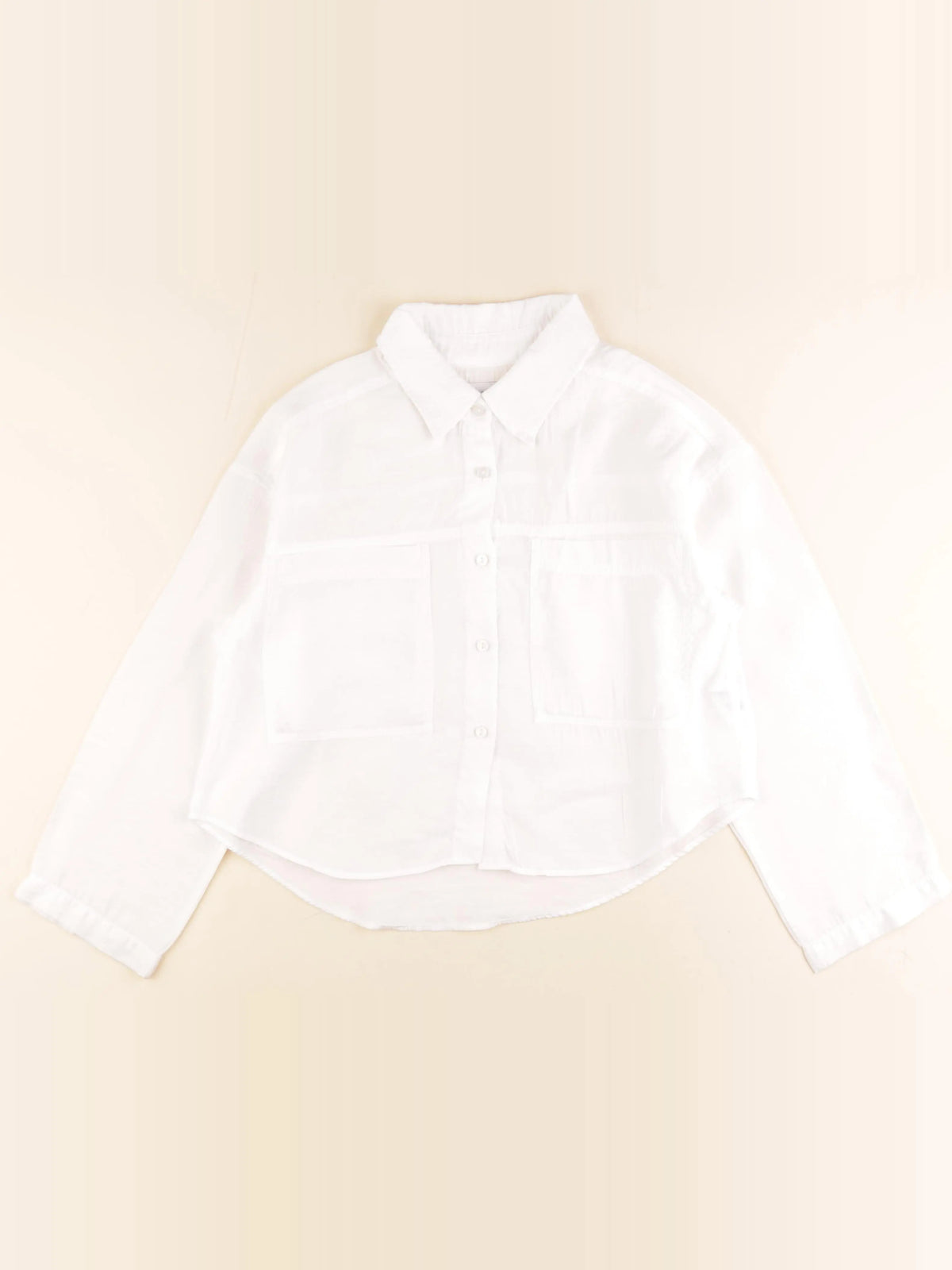 Zara - blouse blanc - 9/10 ans