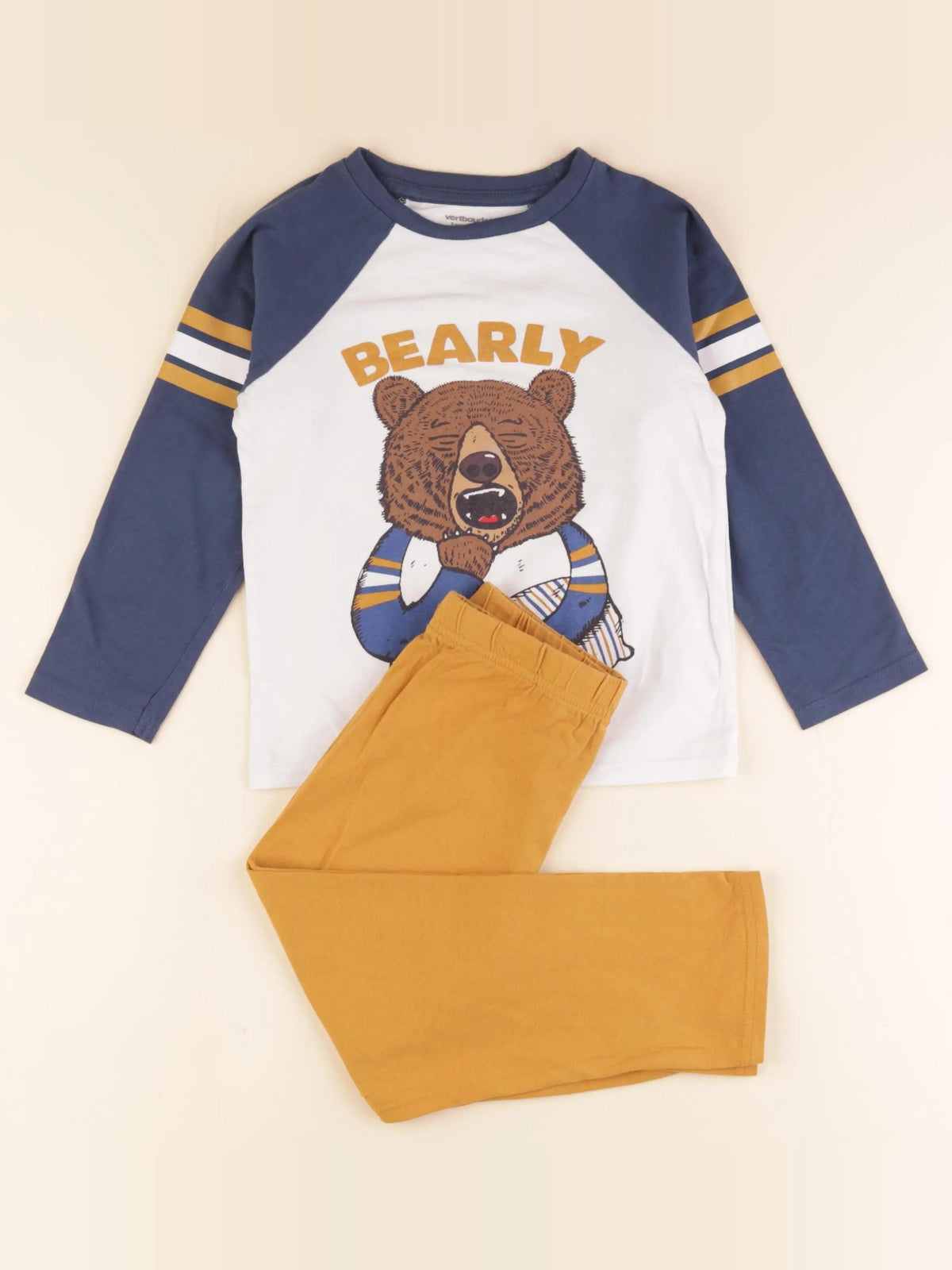 Vertbaudet - pyjama coton multicolore - 5 ans