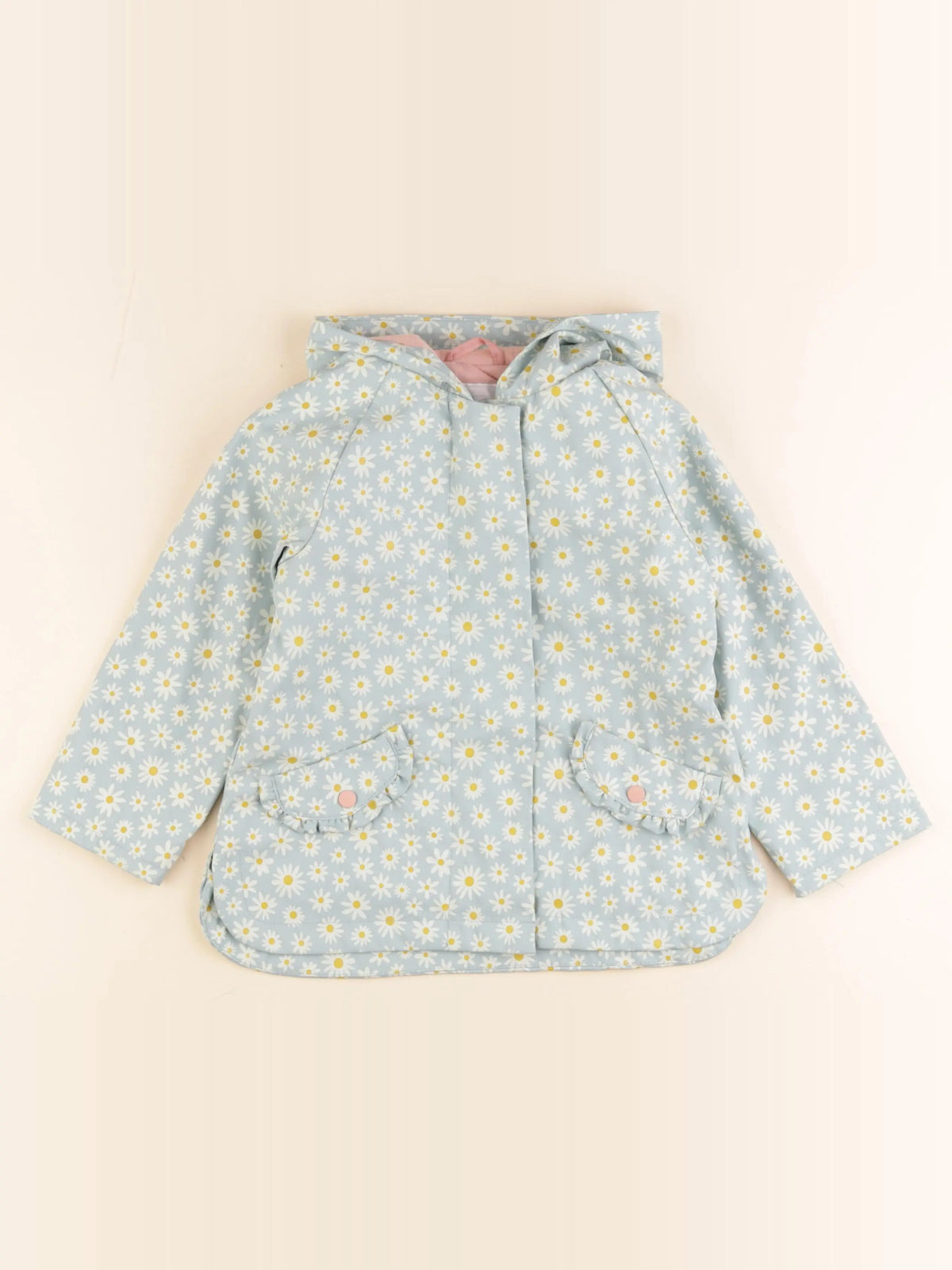 Vertbaudet - imperméable vert - 4 ans