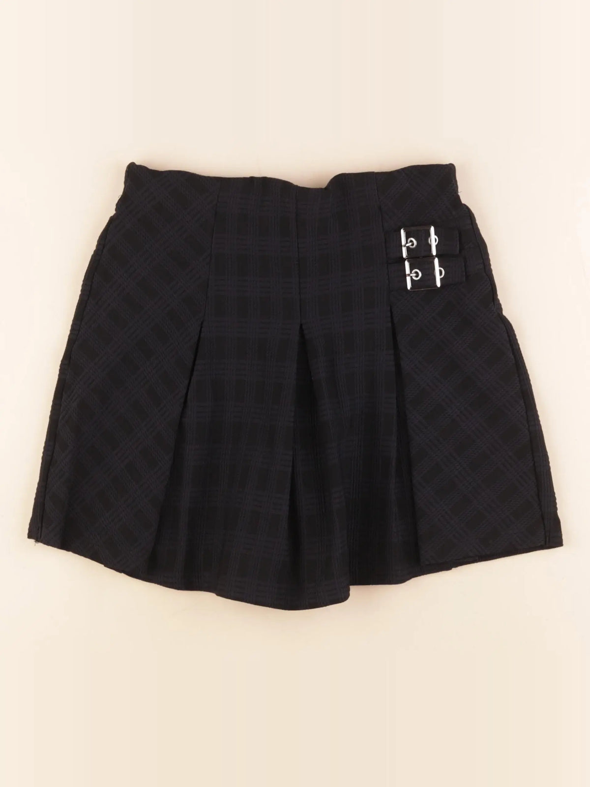 Zara - jupe short noir, gris - 11/12 ans