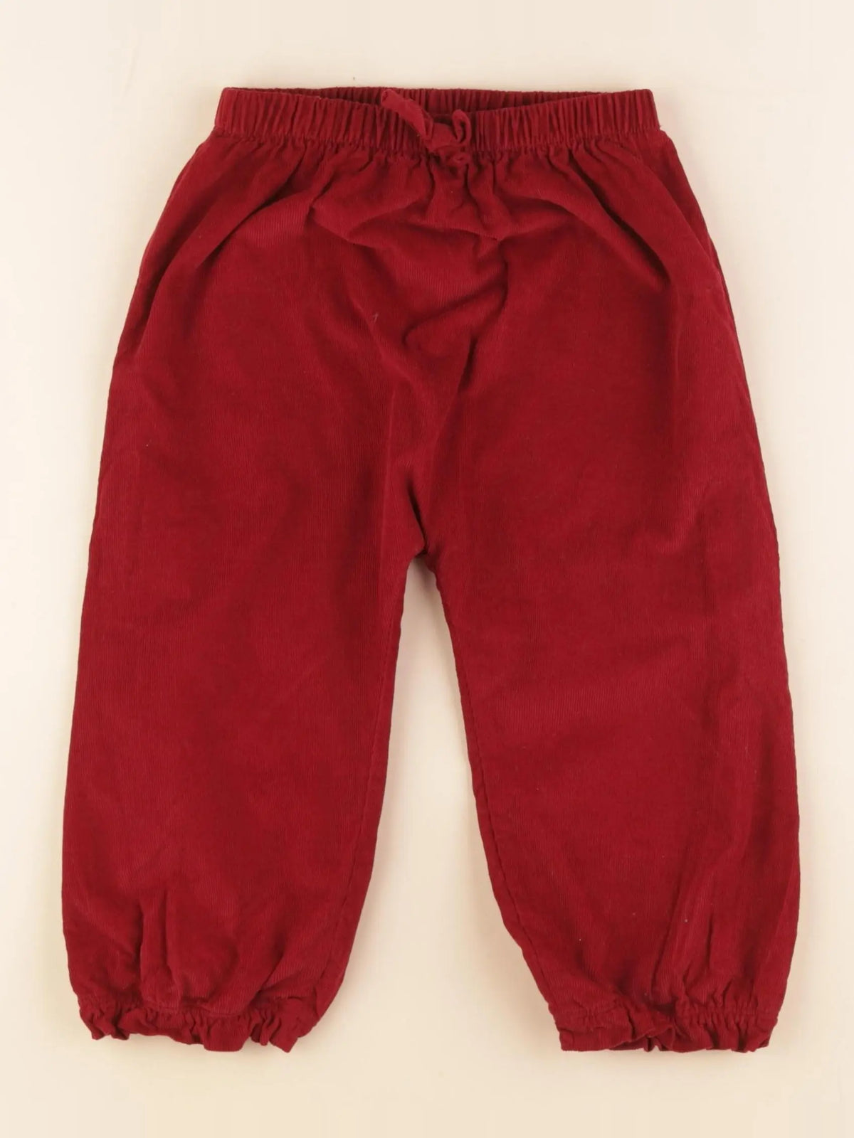 Cyrillus - pantalon rouge - 36 mois