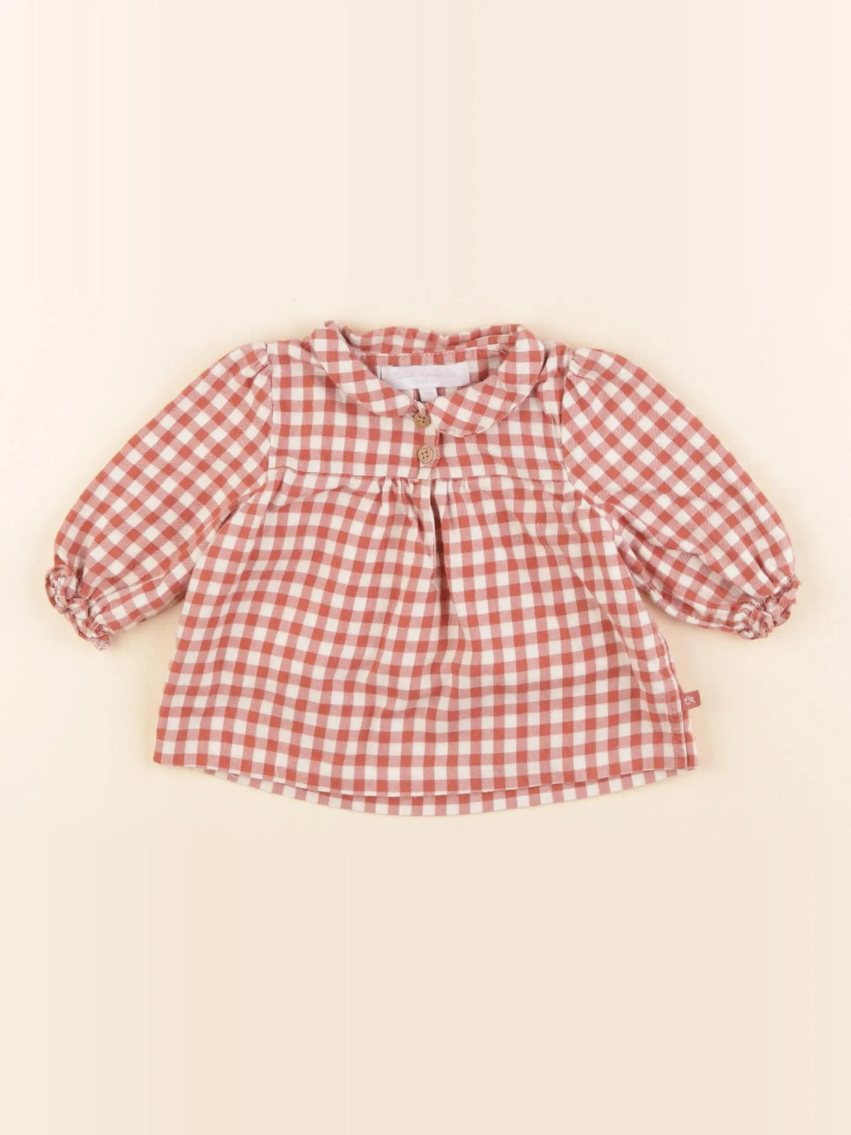 Cadet Rousselle - blouse beige, orange - 3 mois