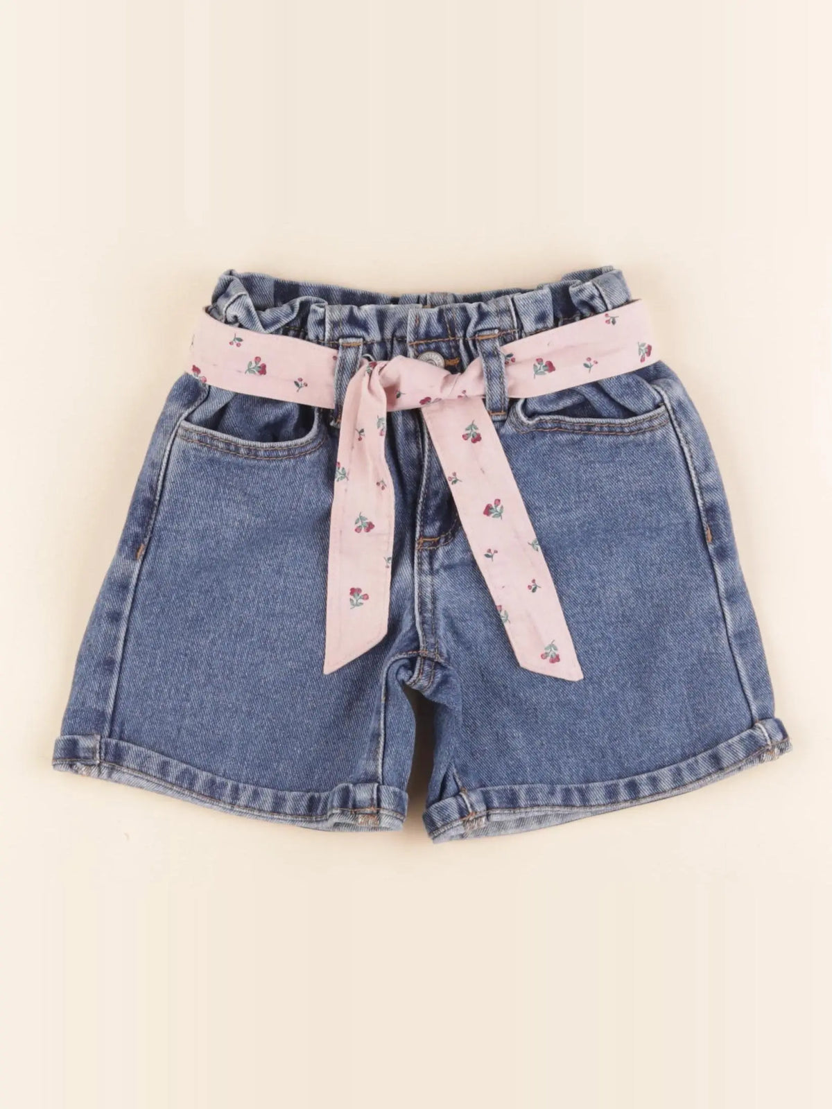 Vertbaudet - short bleu - 3 ans