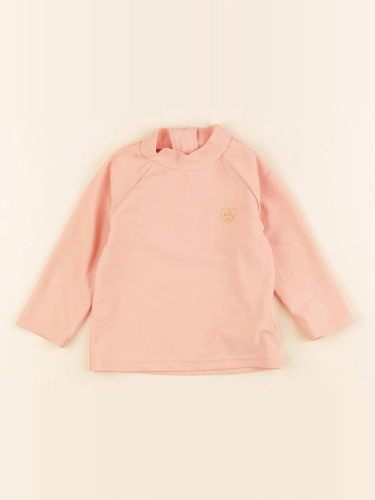 Vertbaudet - tee-shirt de bain rose - 6 mois