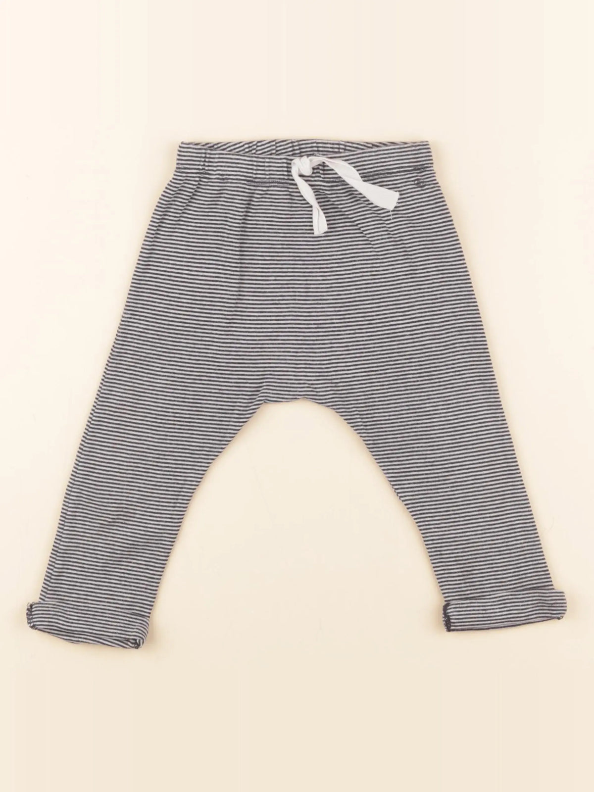 Petit Bateau - sarouel bleu - 18 mois