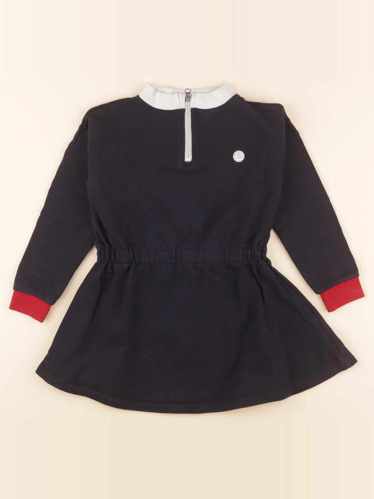 Petit Bateau - robe bleu - 8 ans