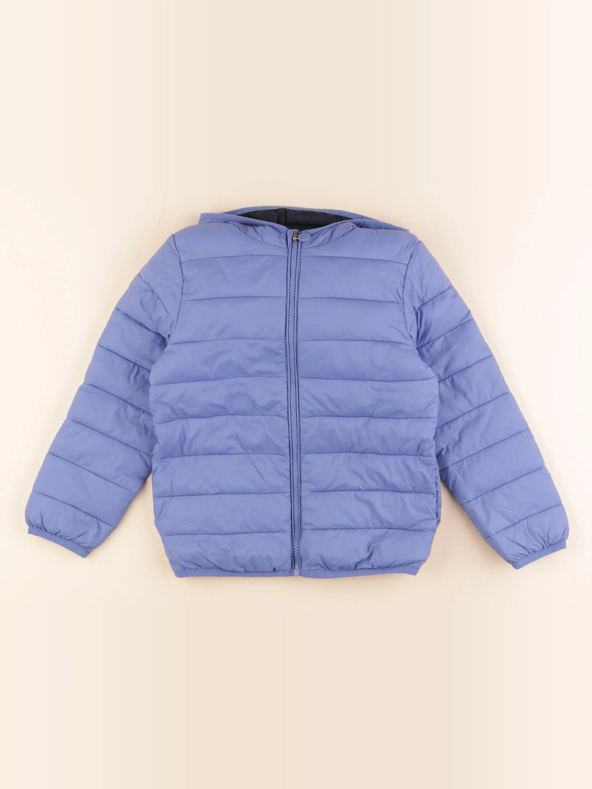 Vertbaudet - doudoune bleu - 6 ans