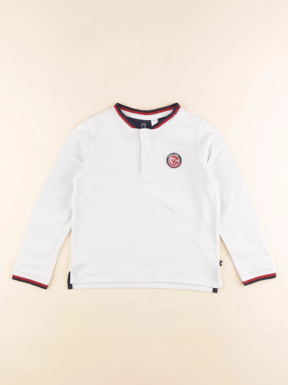 Okaidi - tee-shirt blanc - 6 ans