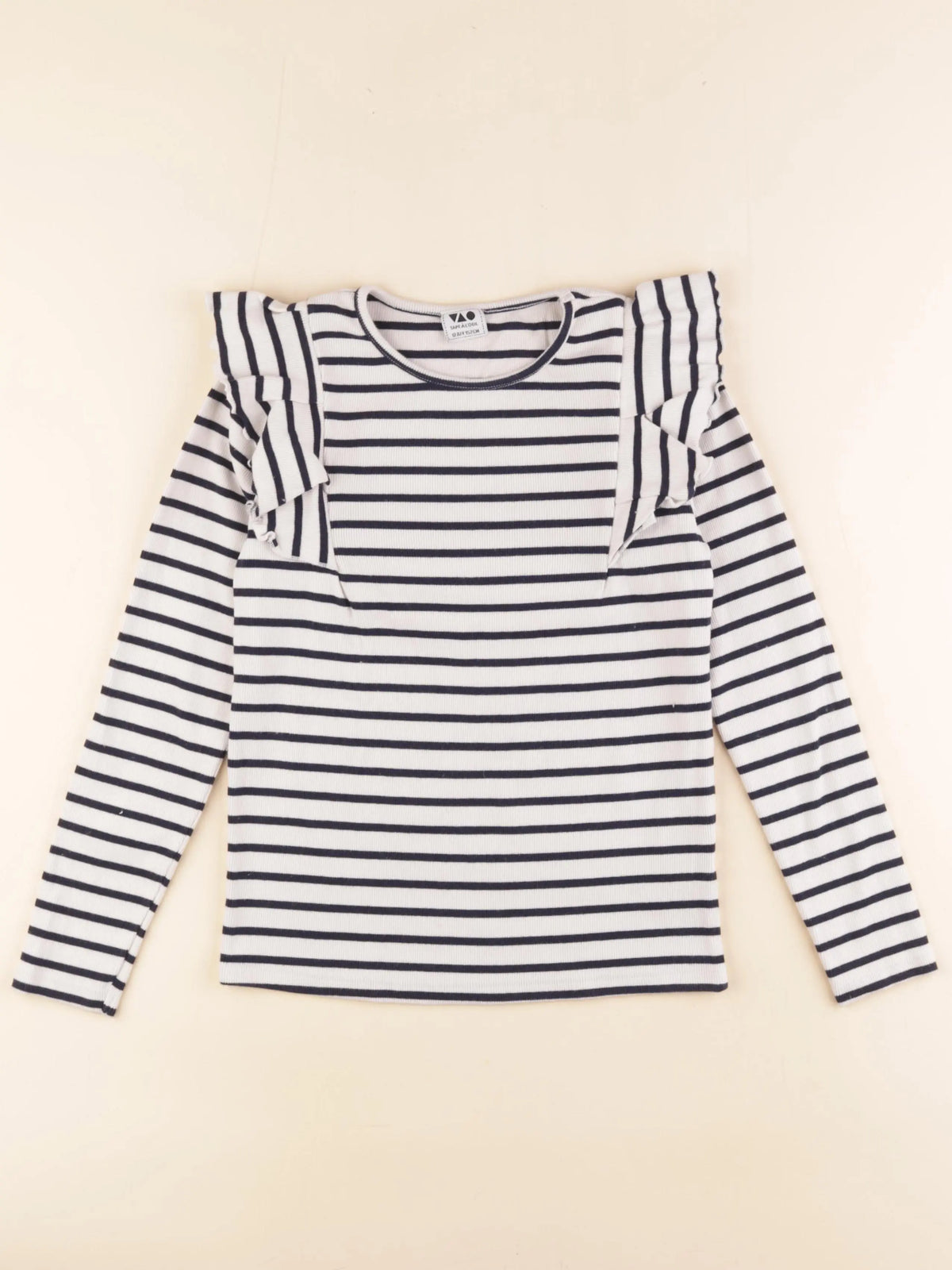 Tape à l'oeil - tee-shirt blanc, bleu - 12 ans