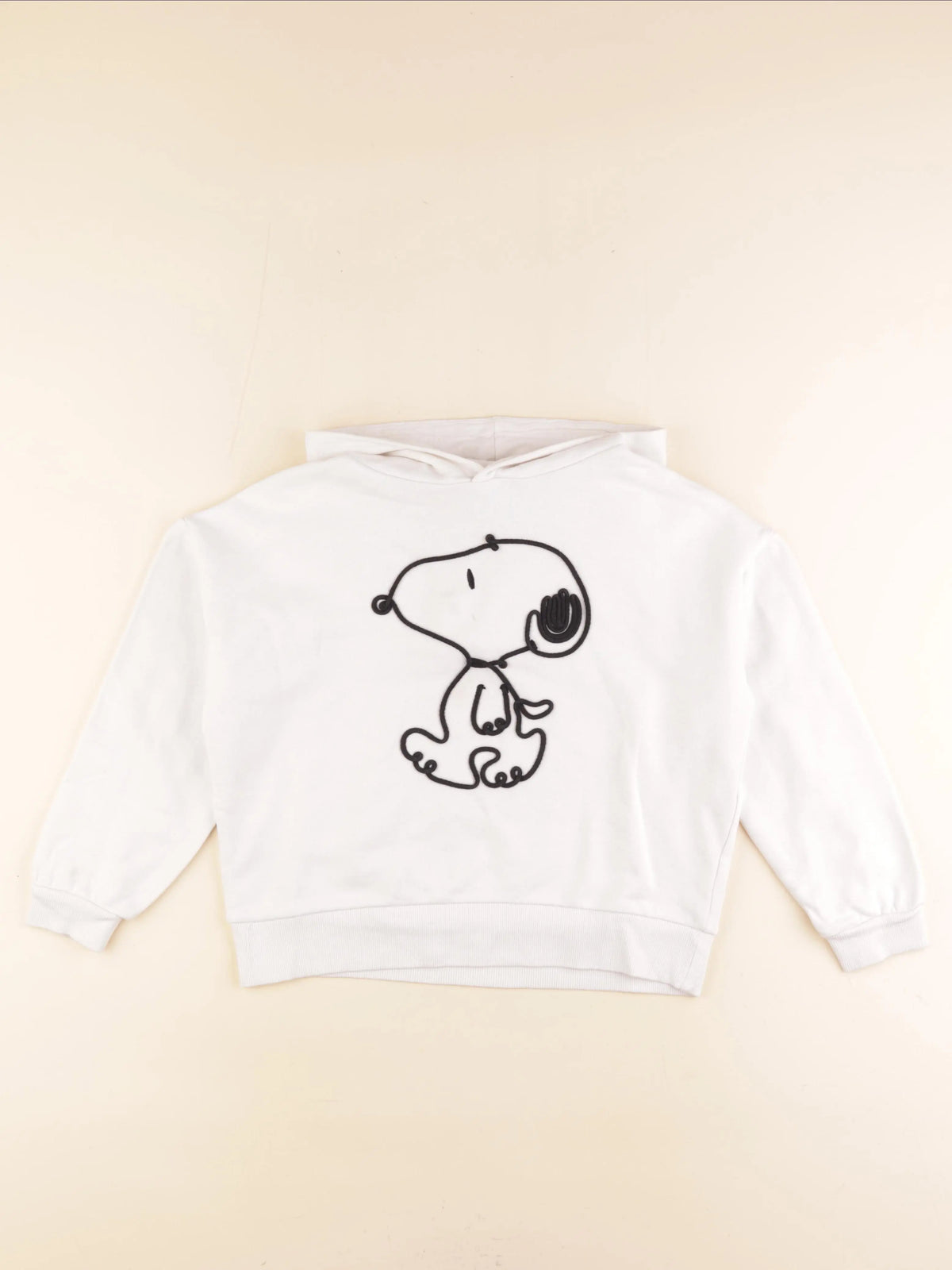 Mango - sweat blanc - 9/10 ans