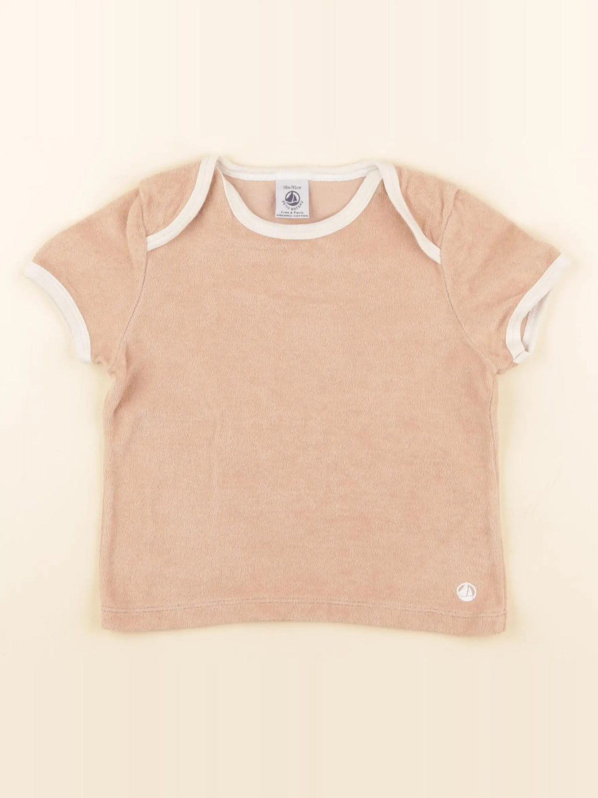 Petit Bateau - tee-shirt rose - 18 mois
