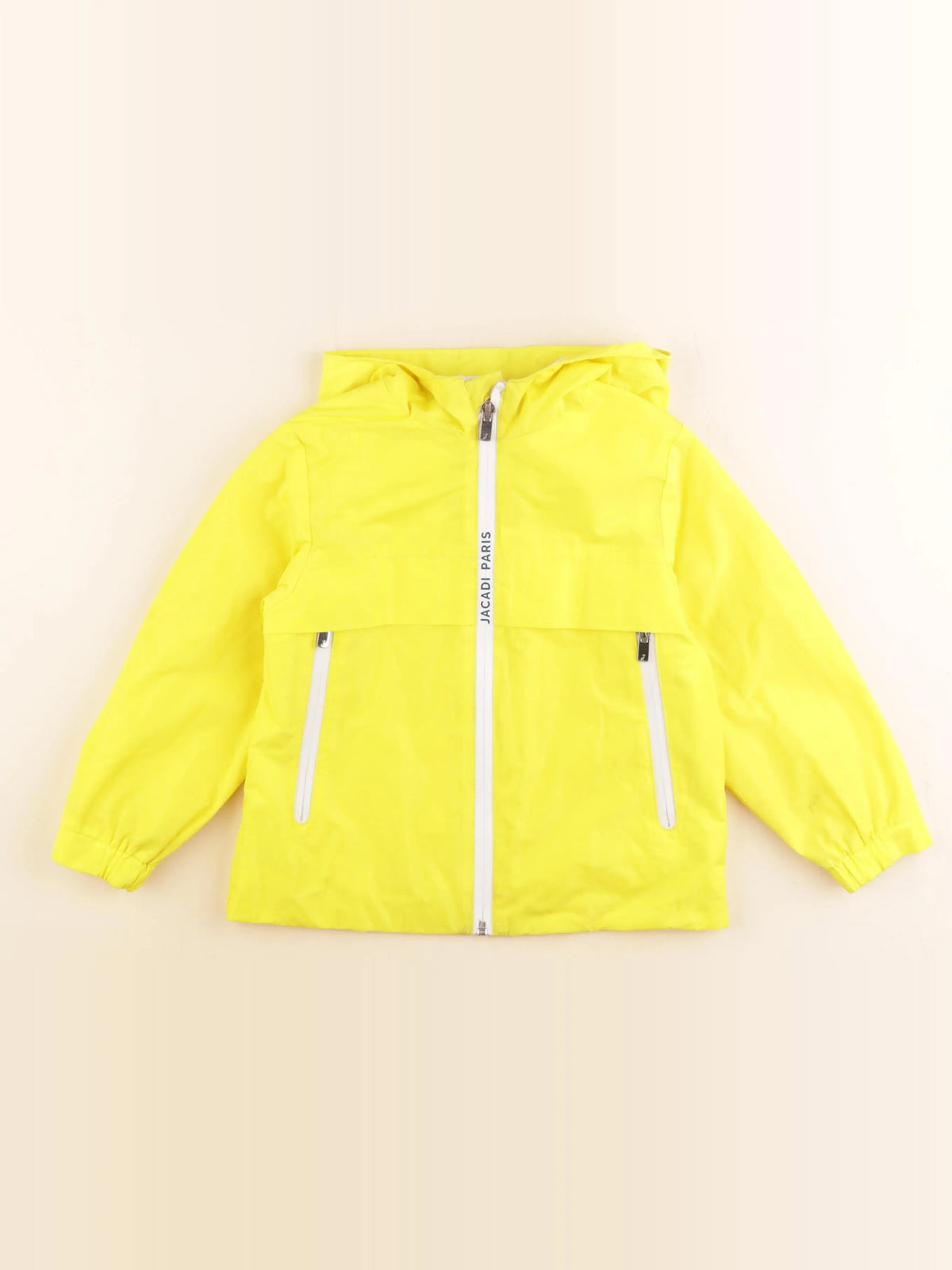 Jacadi - imperméable jaune fluo - 4 ans