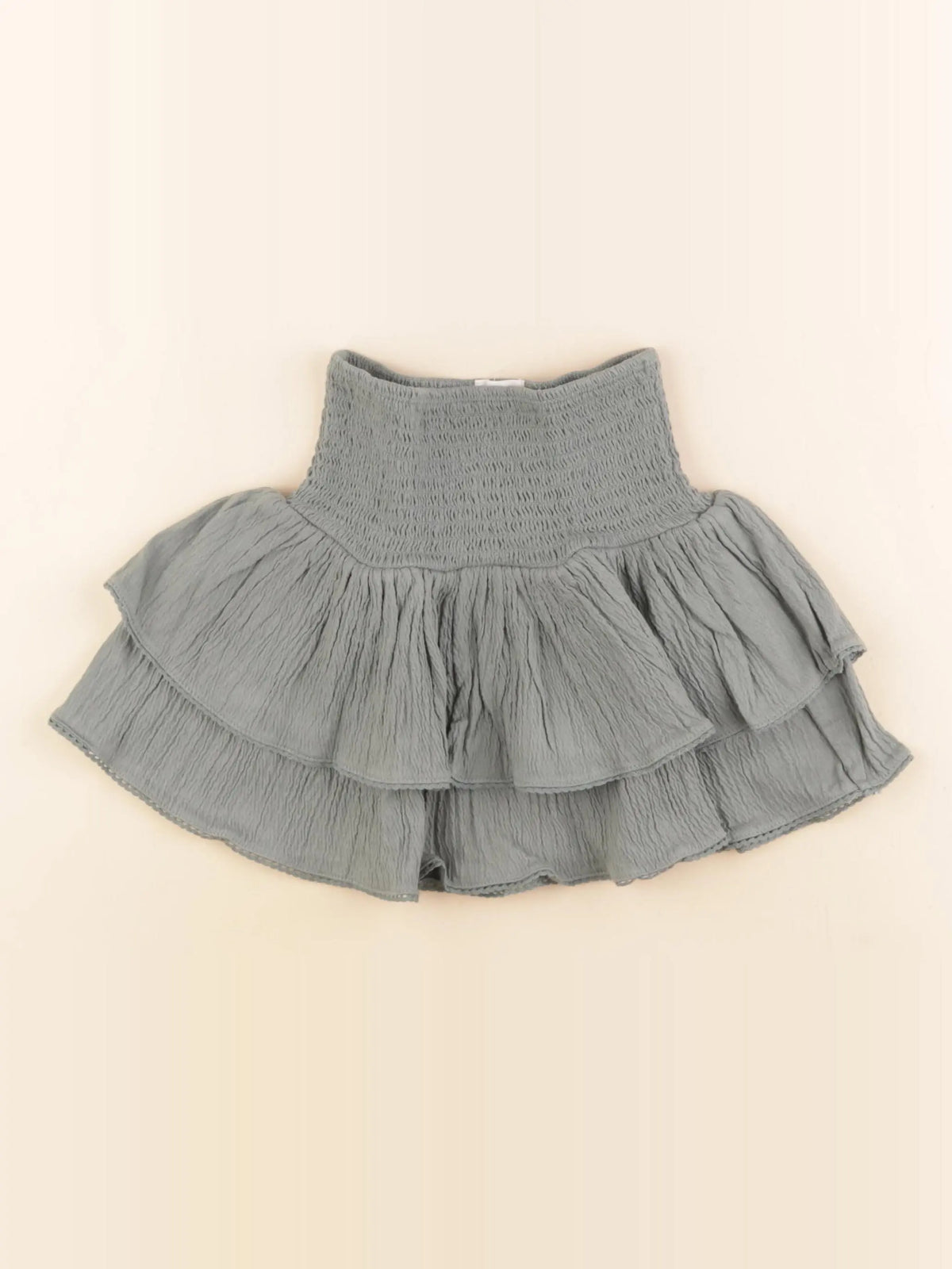 Vertbaudet - jupe vert - 6 ans
