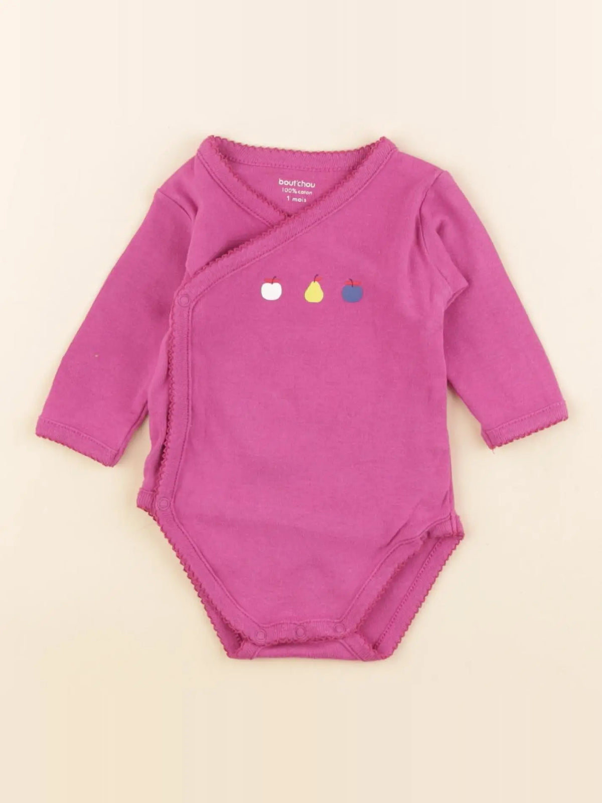 Boutchou - body rose - 1 mois