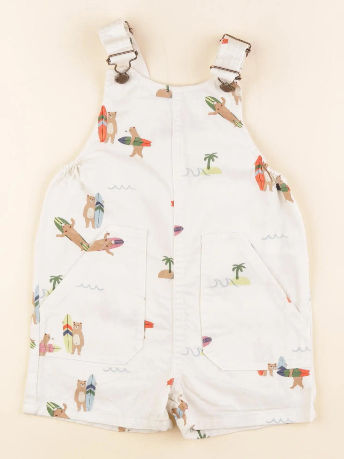 Boutchou - salopette beige - 24 mois