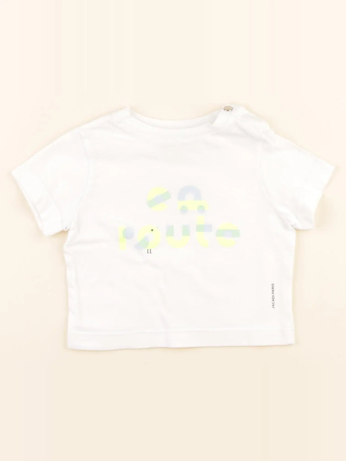 Jacadi - tee-shirt blanc - 6 mois