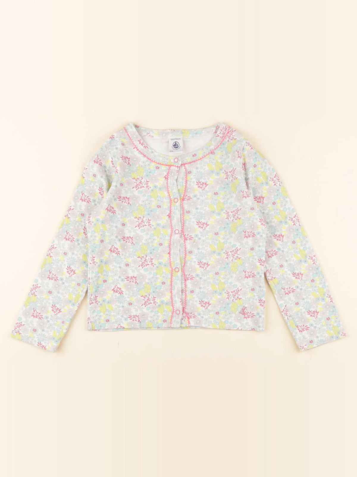 Petit Bateau - tee-shirt multicolore - 4 ans