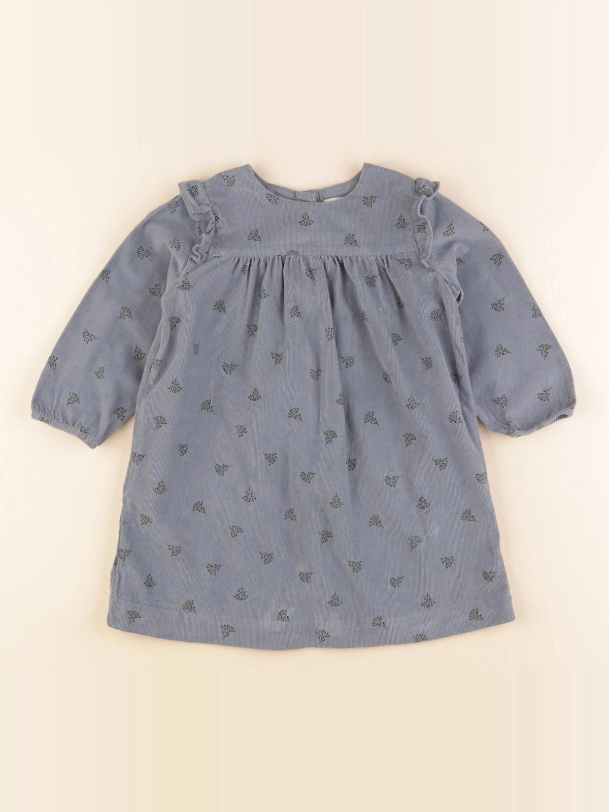 Cyrillus - robe bleu - 24 mois