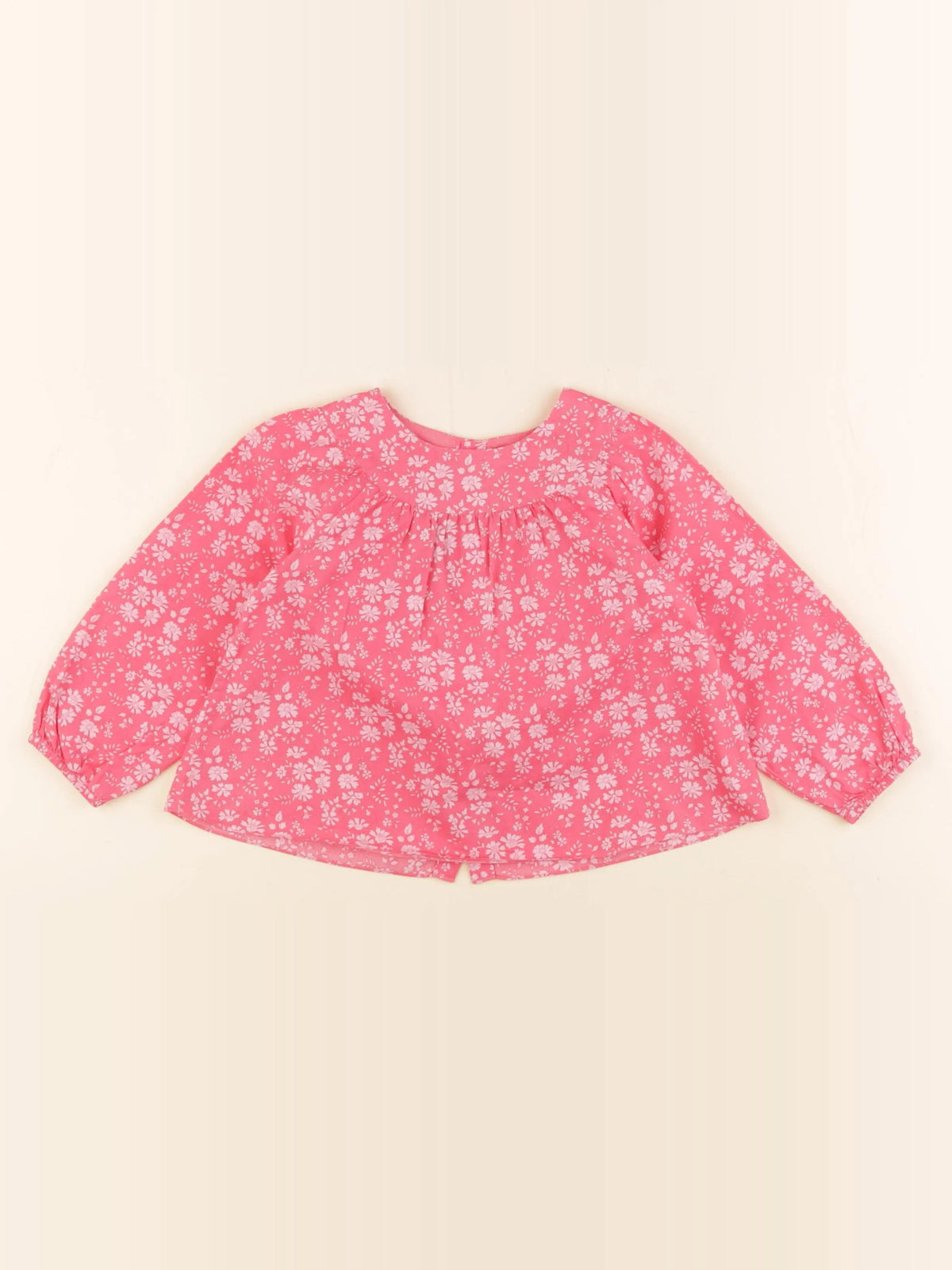 Jacadi - blouse liberty rose - 18 mois