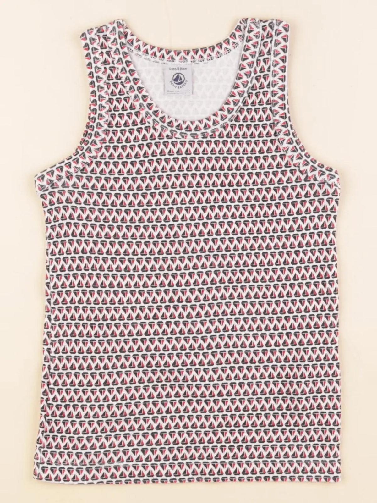 Petit Bateau - débardeur multicolore - 6 ans