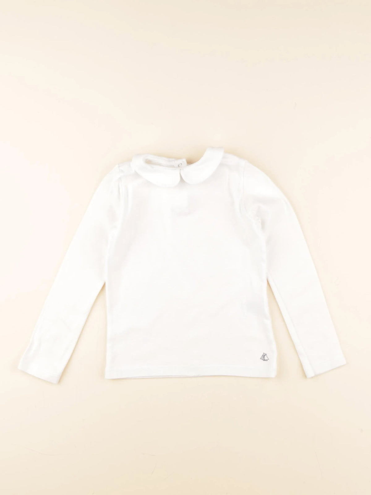 Petit Bateau - tee-shirt blanc - 6 ans